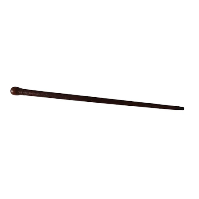A GOOD FOLK ART WALKING STICK DATED 1826 AND MARKED 'EGYPT' ...