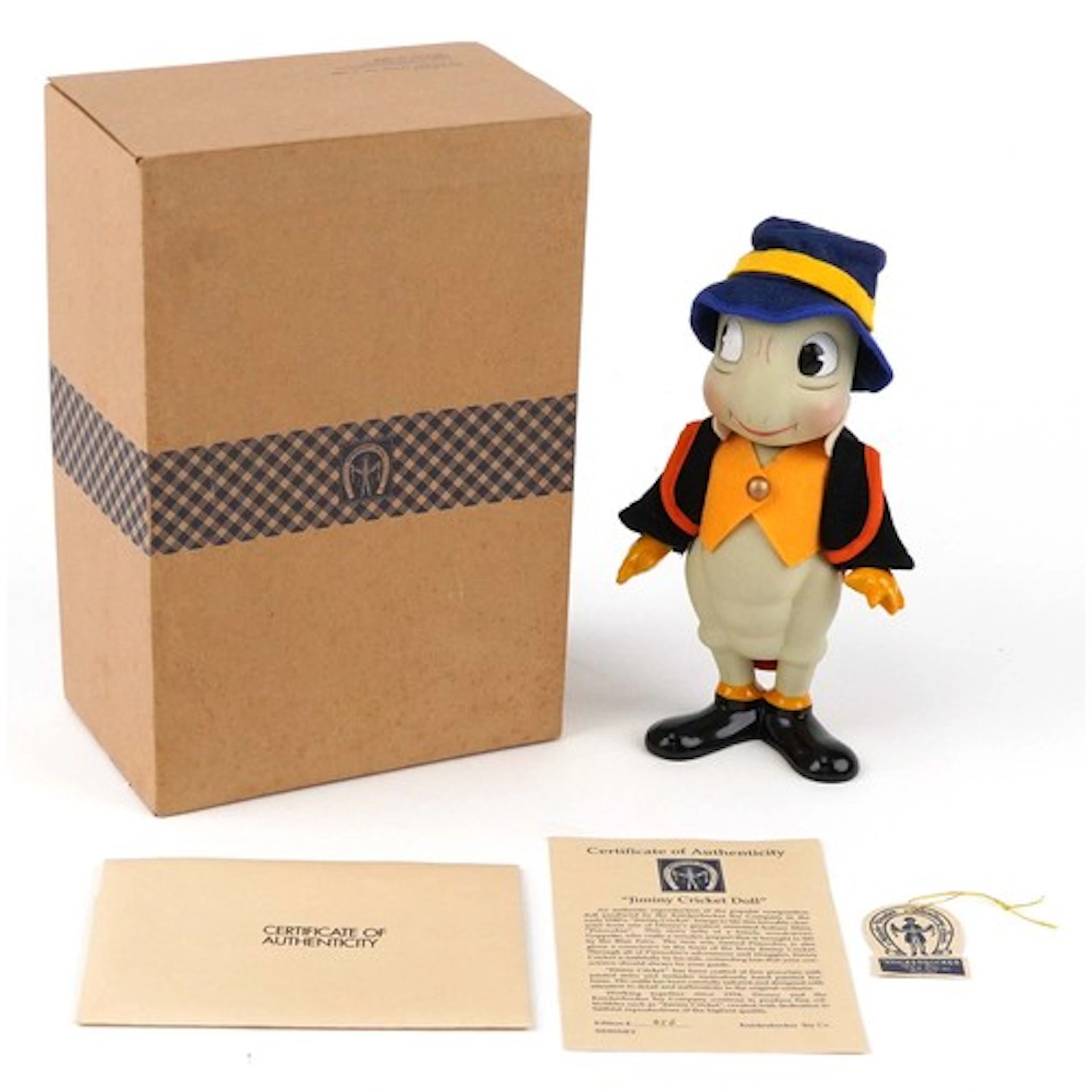 Knickerbocker Toy Co. Walt Disney porcelain Jiminy Cricket w...