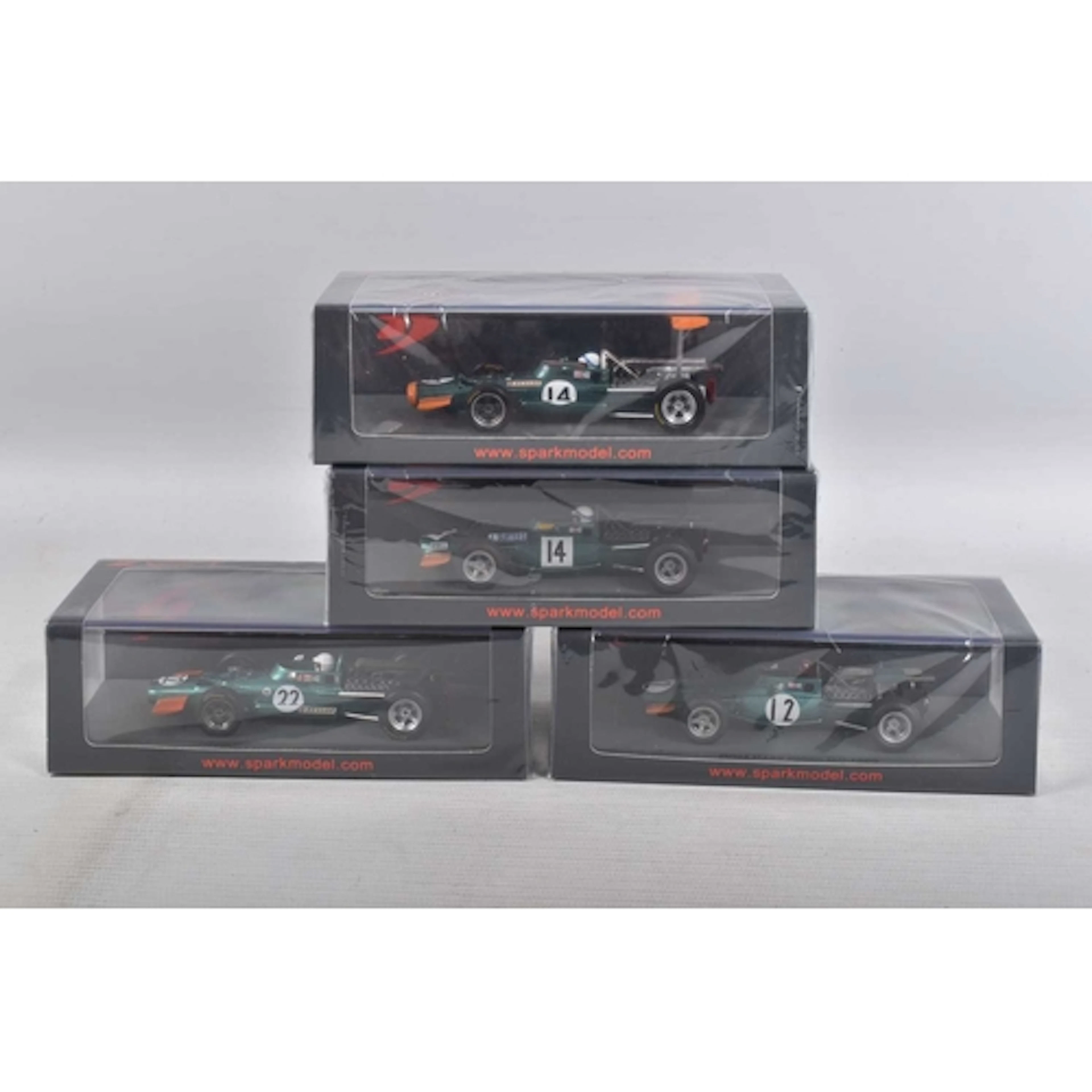 FOUR BOXED SEALED MINIMAX SPARK MODEL VEHICLES, to include a...