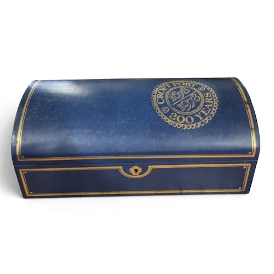 A cased Croft 300 Year Anniversary Port, seems to be full, u...
