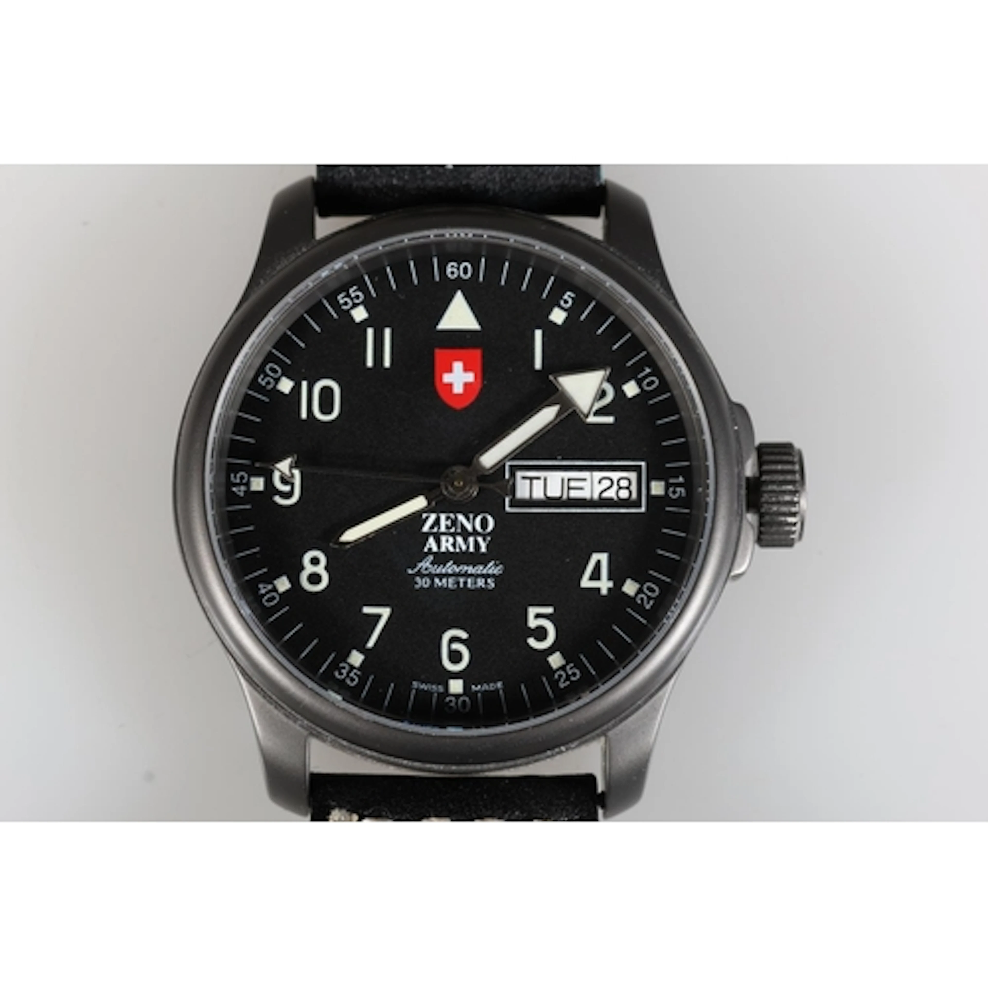 Gents Zeno Watch Basel 'Zeno Army' automatic wristwatch, sta...