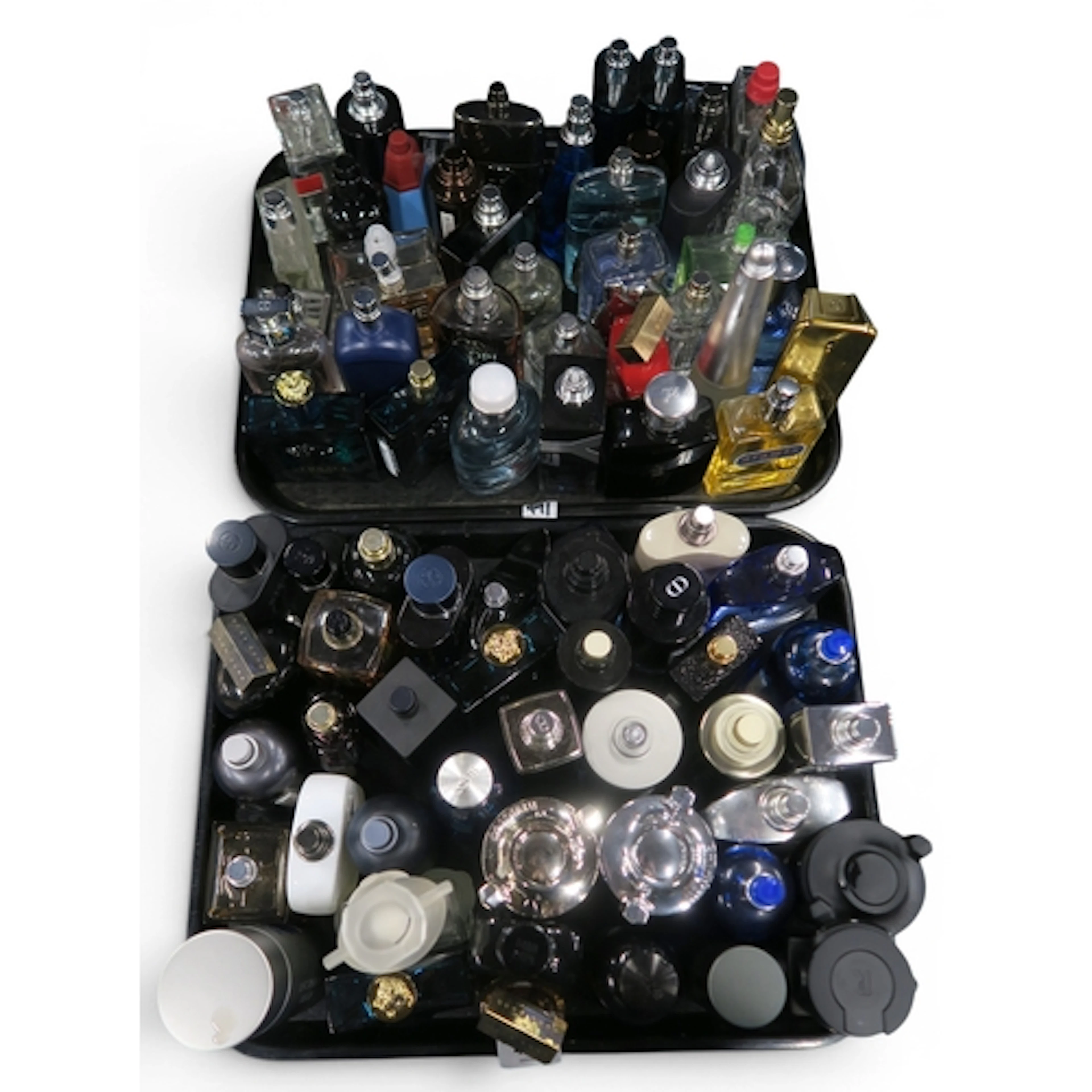 A collection of mainly gents aftershaves, mostly testers, to...