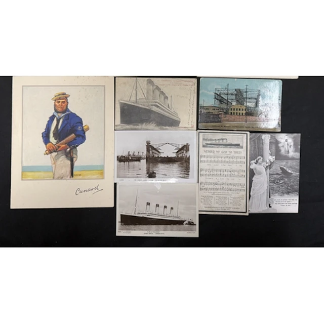 Ocean Liner: Ocean Liner: Mixed collection of postcards of ...