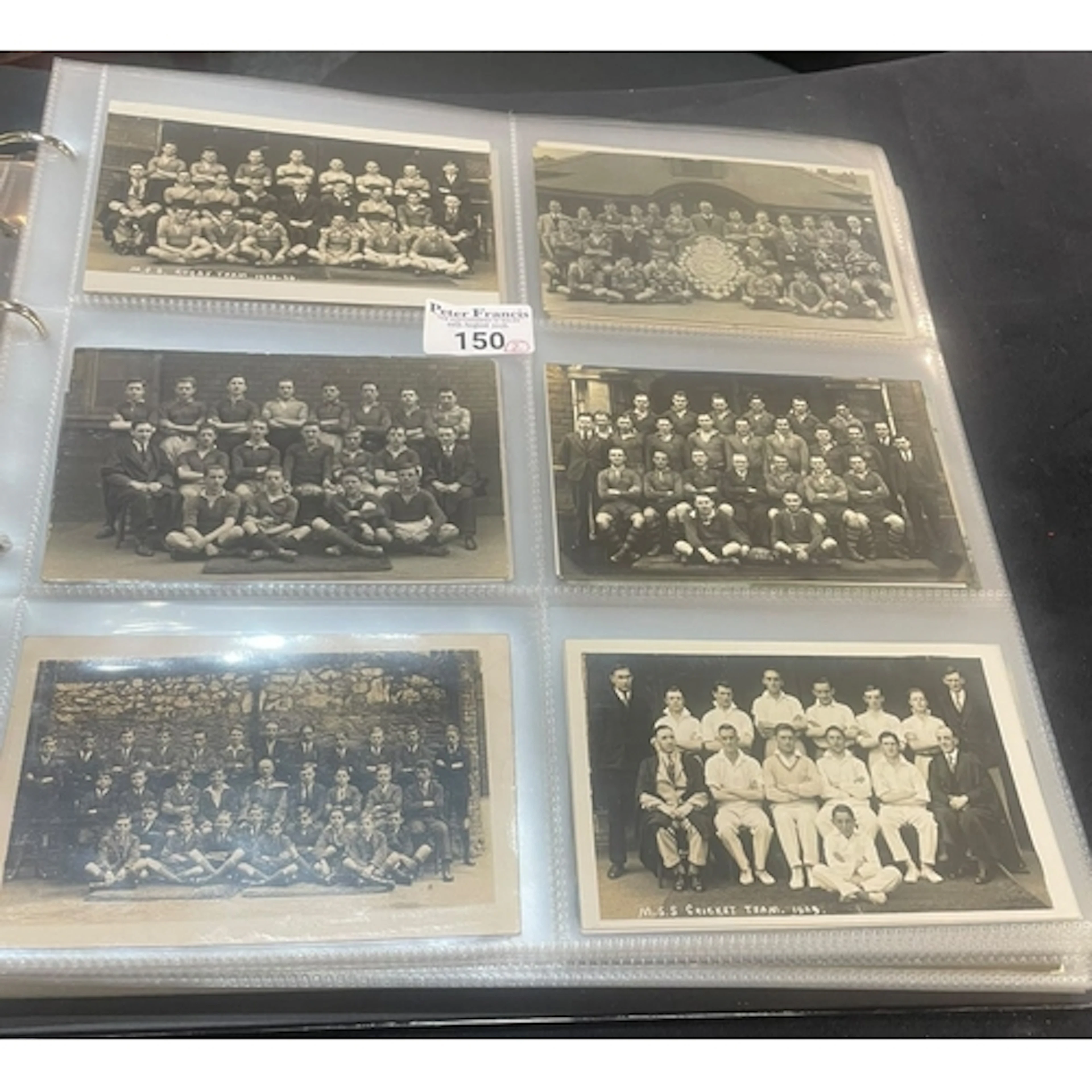 Postcards collection in two albums, mostly Welsh interest wi...