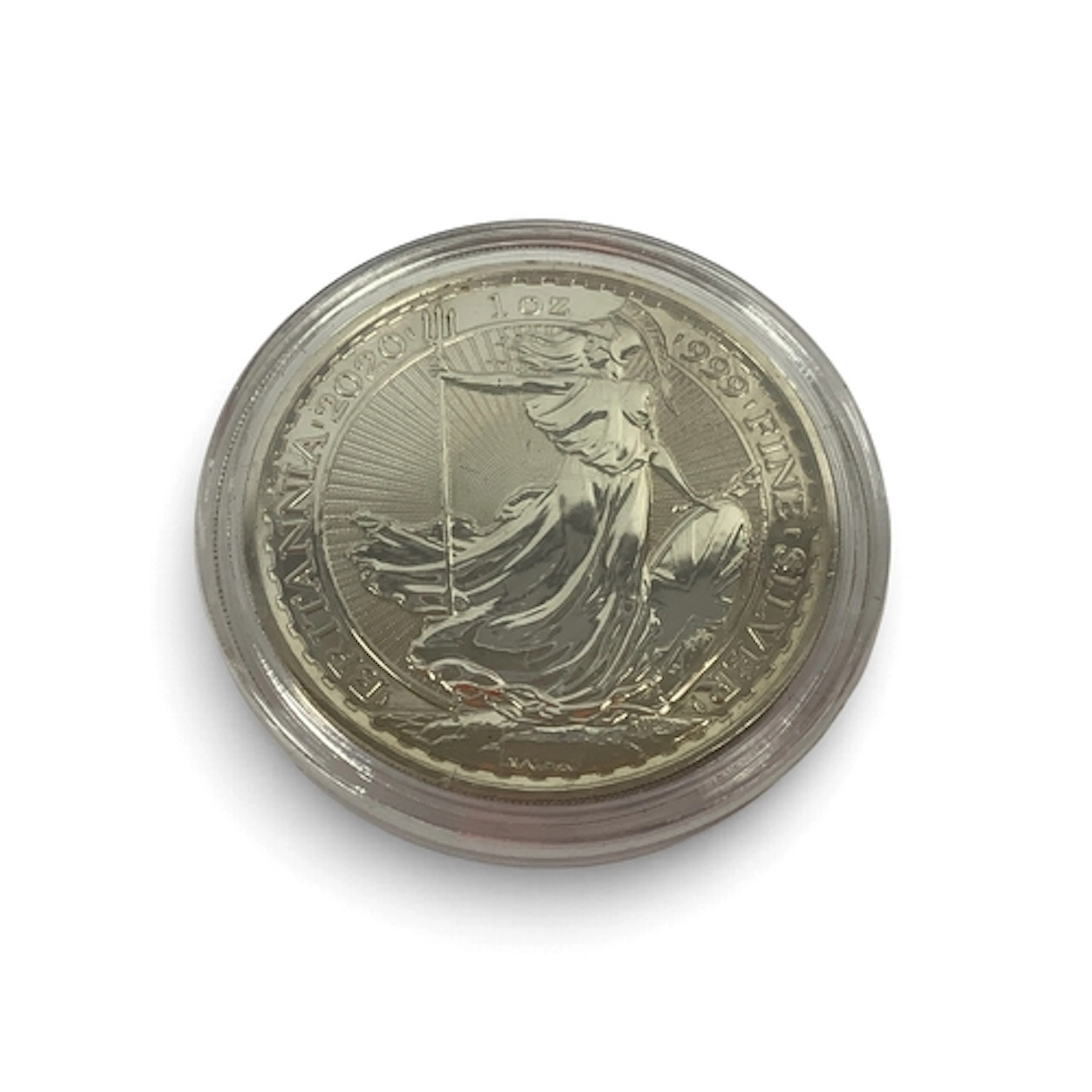2020 QEII Fine Silver One Ounce Britannia.