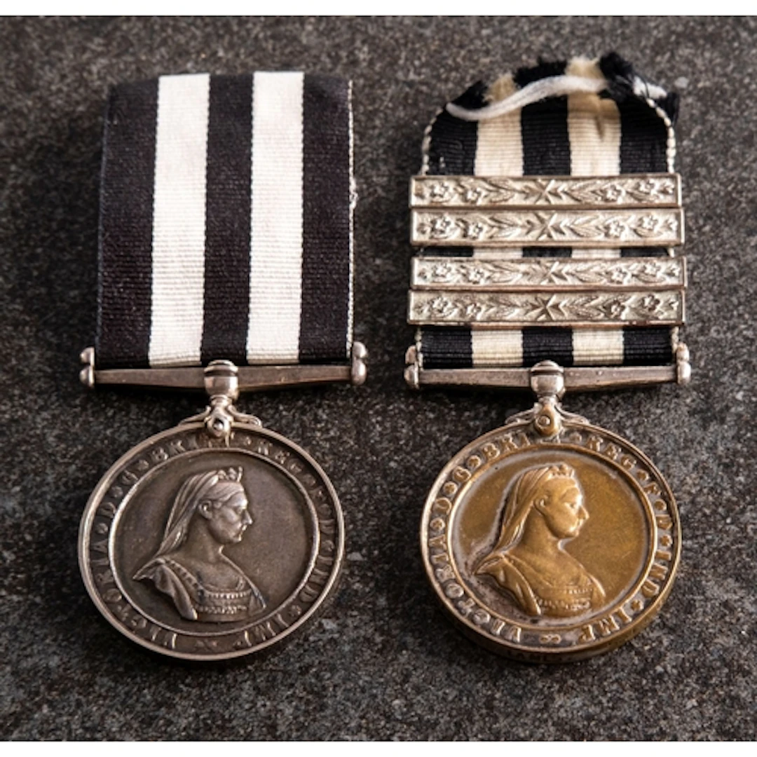 Two Order of St John Service Medals to '11384 PTE A SMITH PR...
