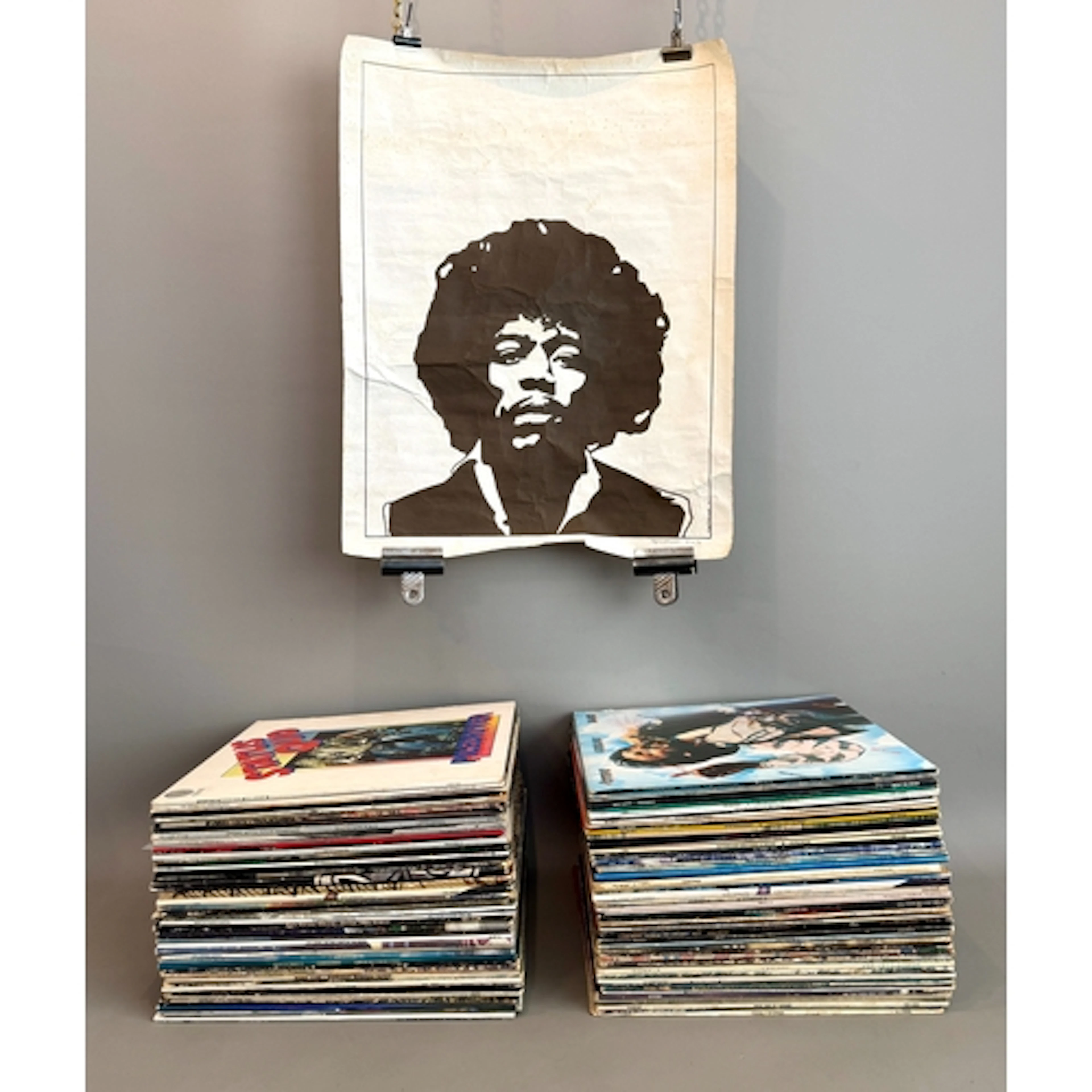 Vinyl records: approx. 100 Rock and Prog Rock LP albums - mo...