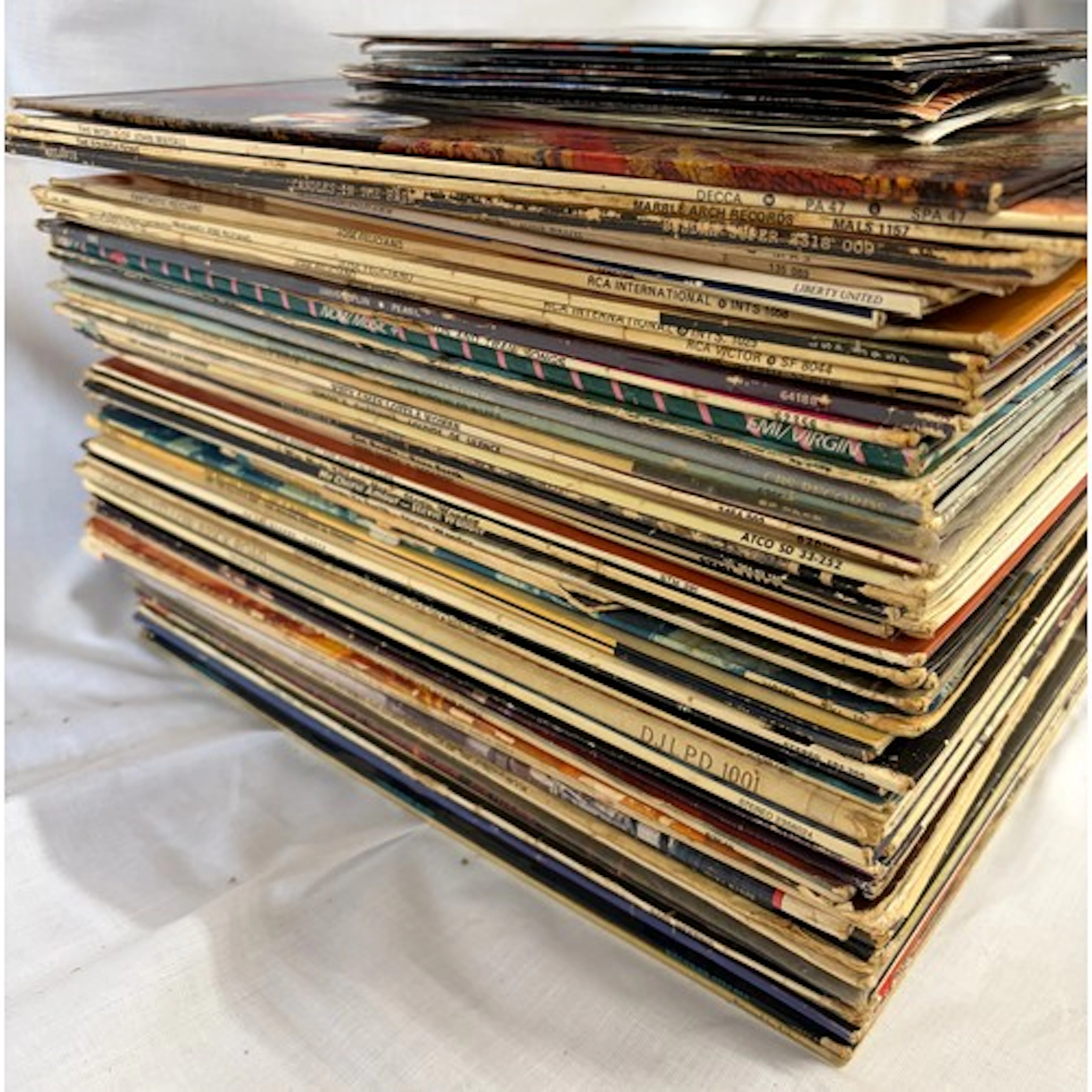 A collection of 65 x vinyl albums from 60s/70s/80s to includ...