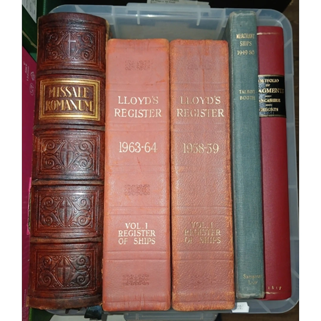 A group of assorted books including Mathew Gregson - Portfol...