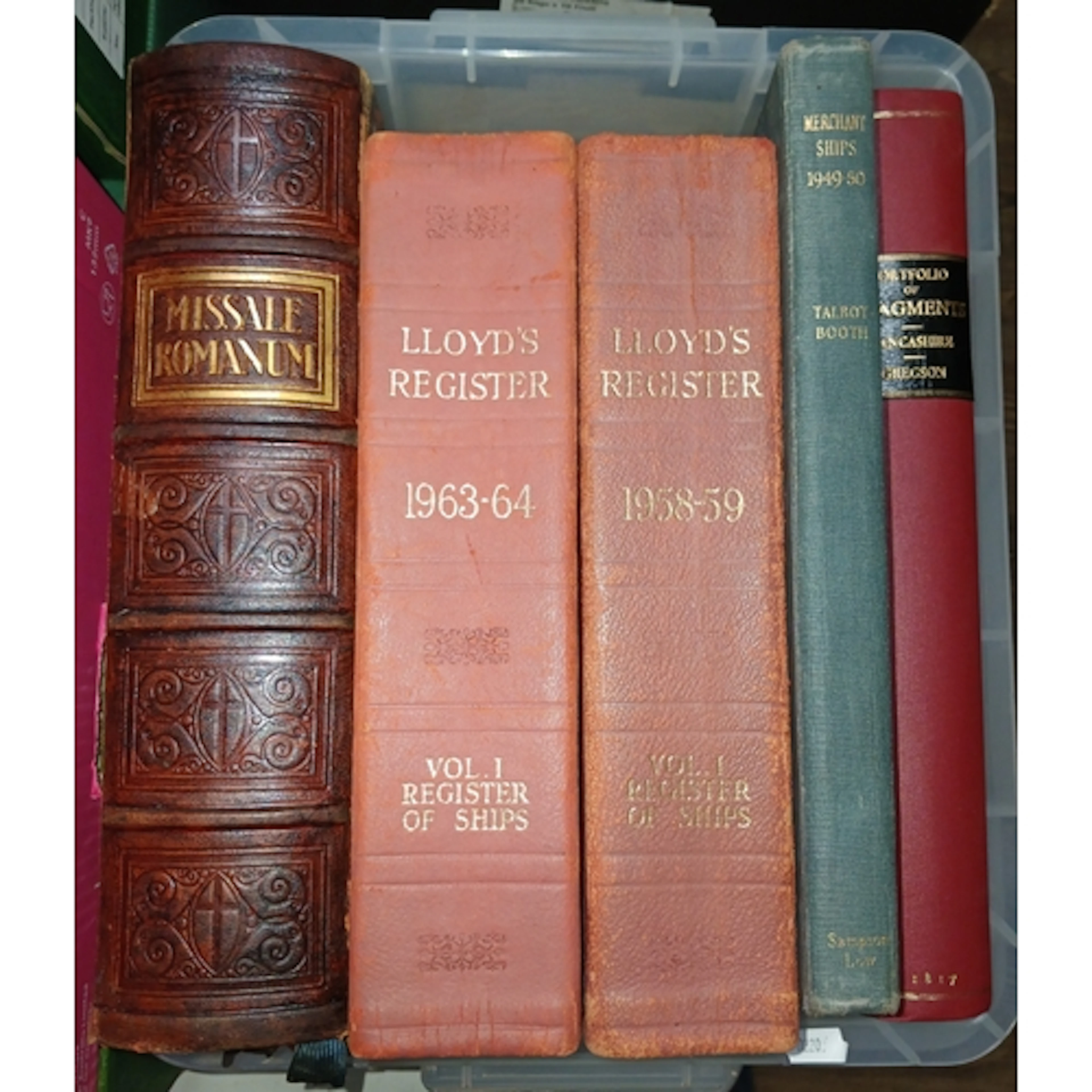 A group of assorted books including Mathew Gregson - Portfol...