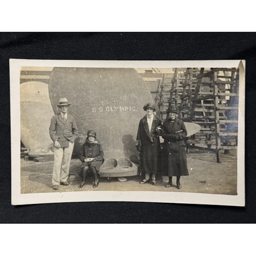 R.M.S. Olympic: R.M.S. Olympic: First generation photograph...
