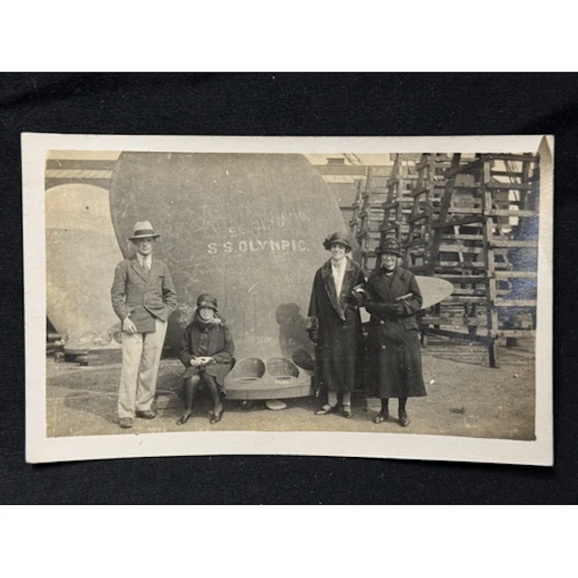 R.M.S. Olympic: R.M.S. Olympic: First generation photograph...