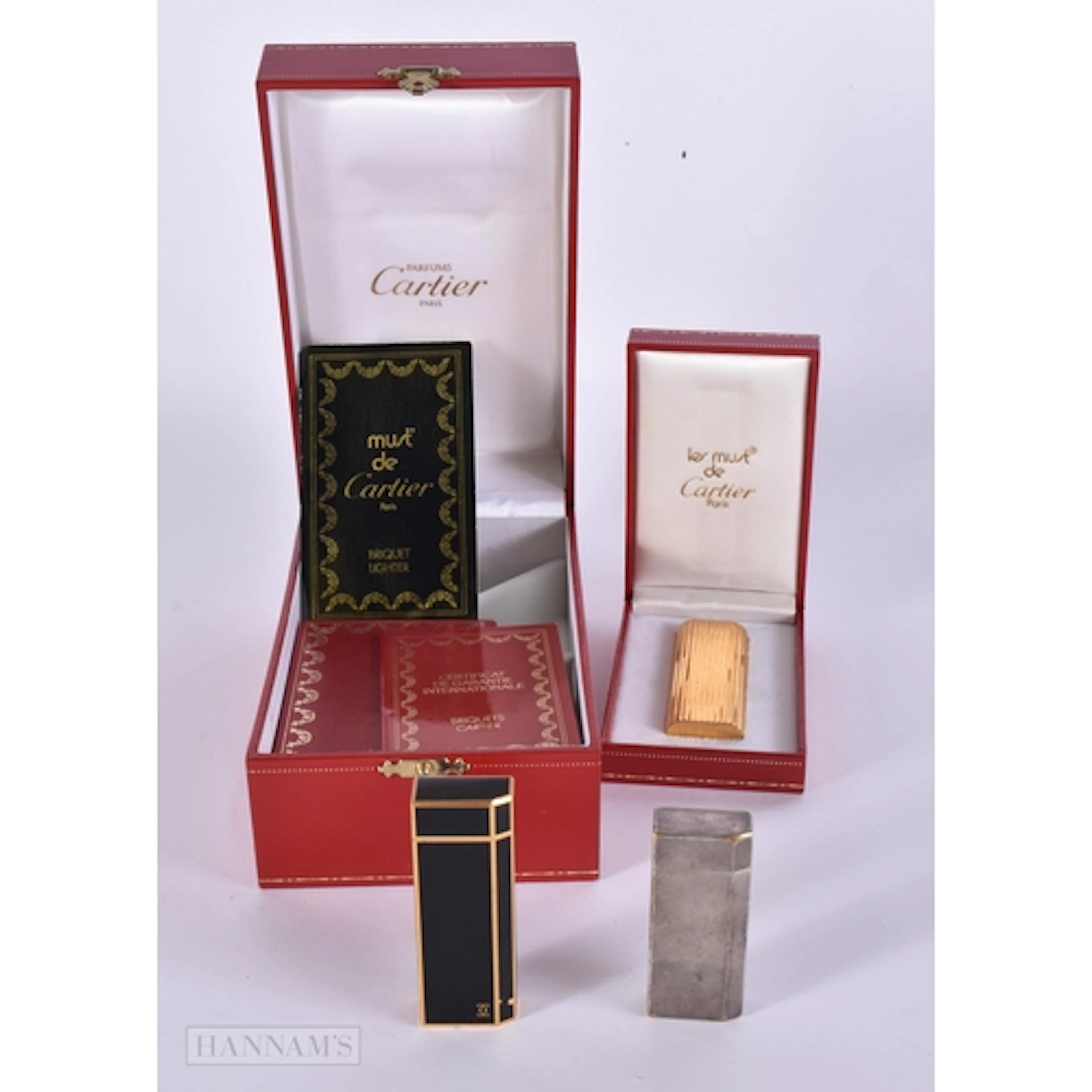 CARTIER LIGHTERS etc. (4)