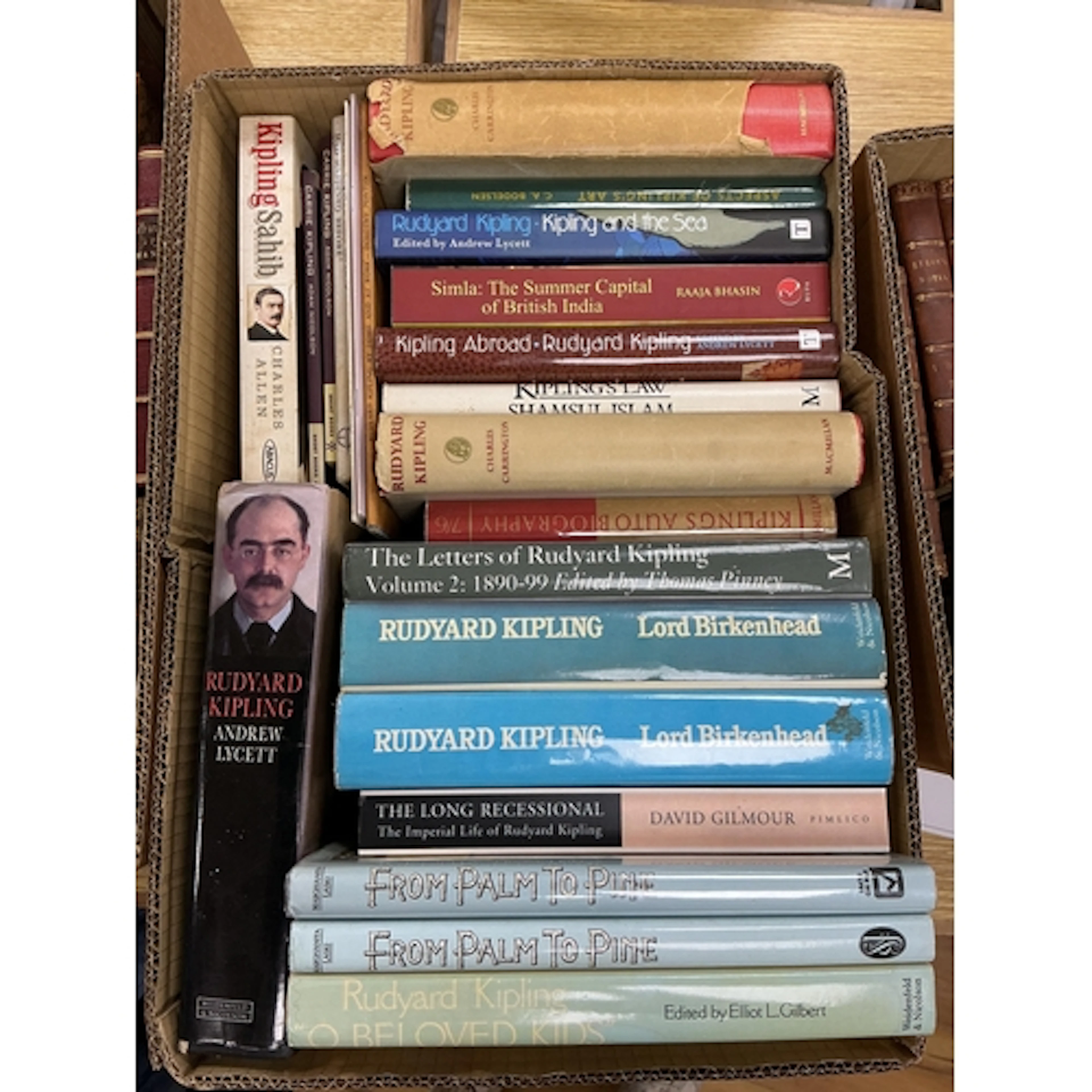 ° ° Kipling, Rudyard - Something of Myself. 1st edition. 3 p...