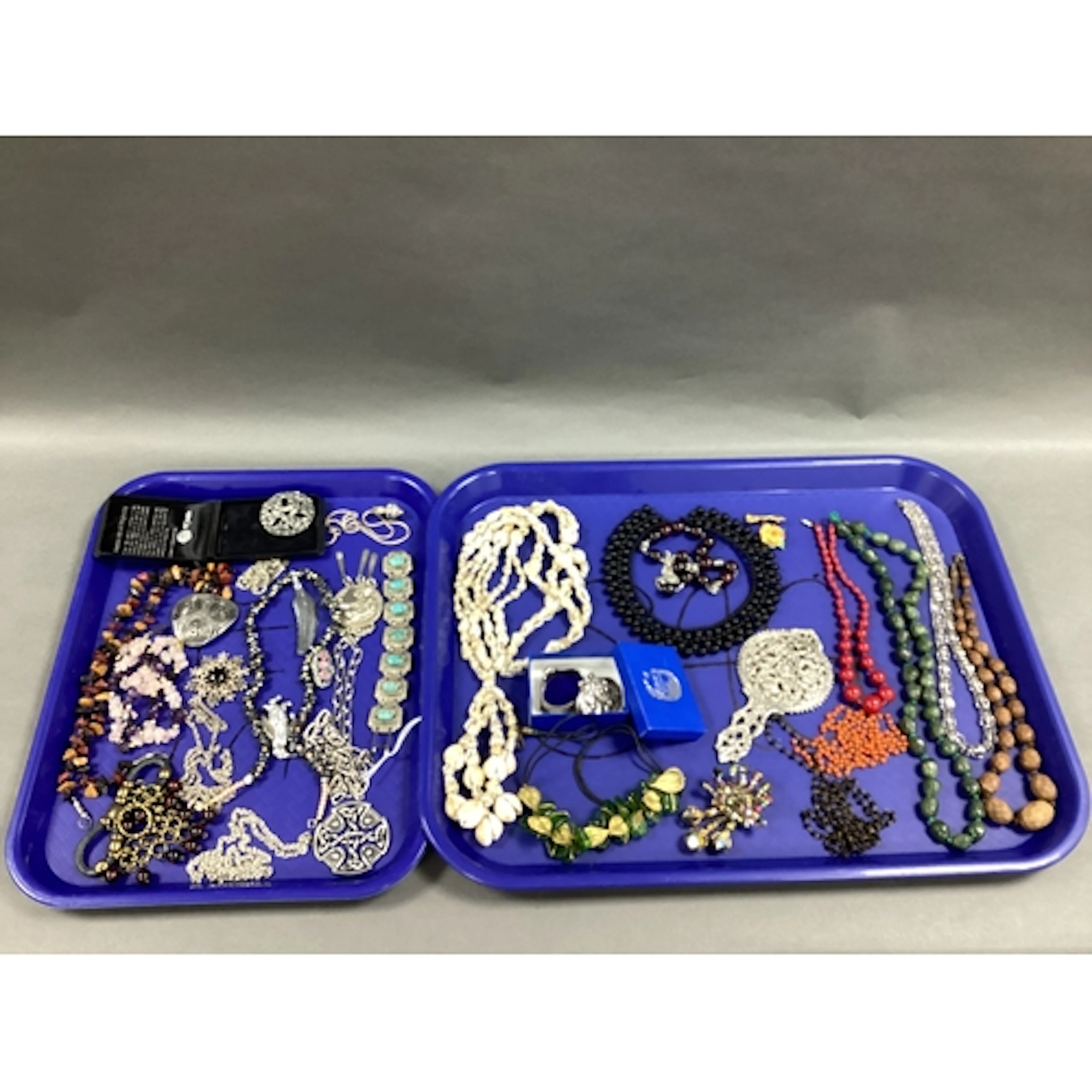 Vintage and Later Costume Jewellery, including assorted bead...
