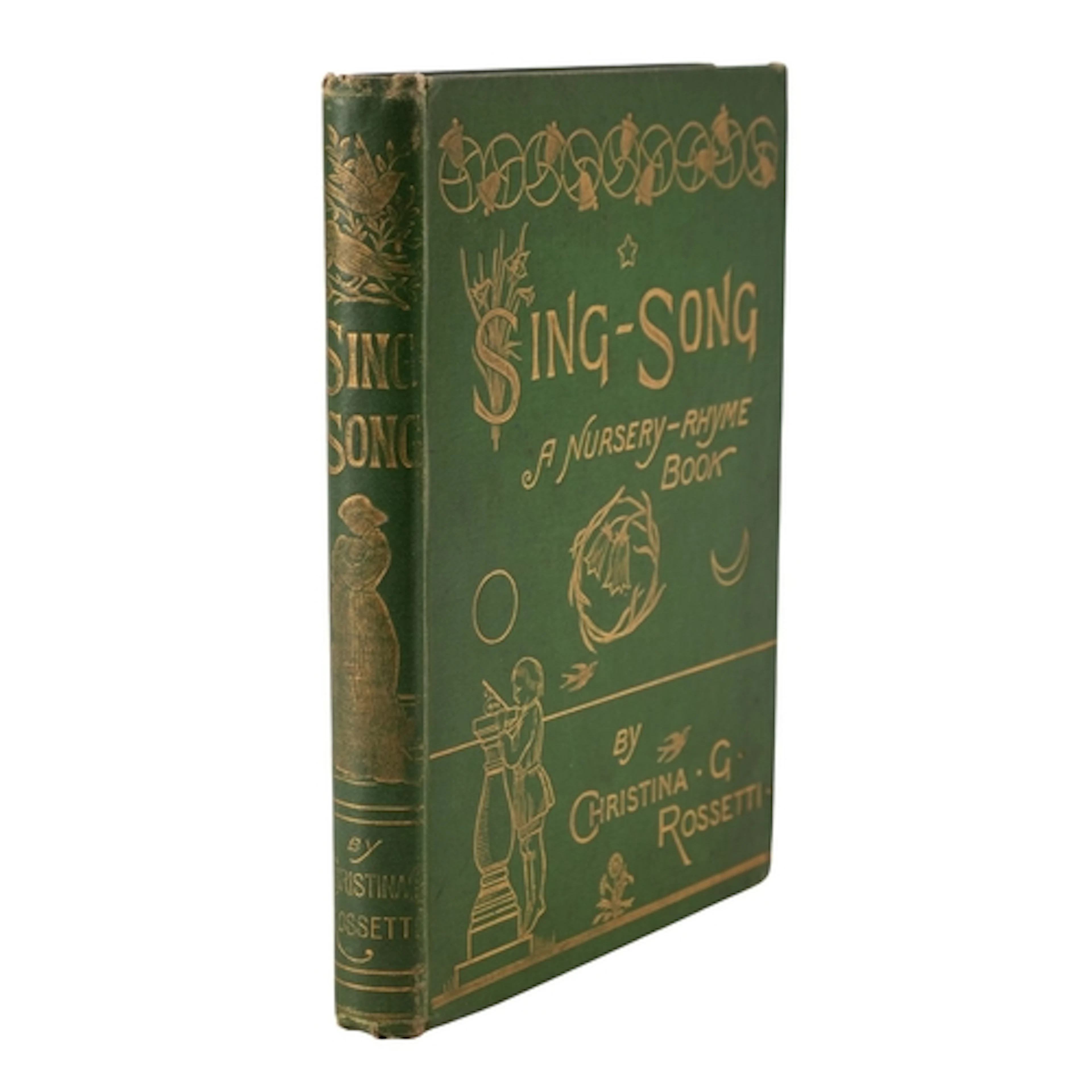 ROSSETTI, Christina. Sing-Song. A Nursery Rhyme Book..., ill...