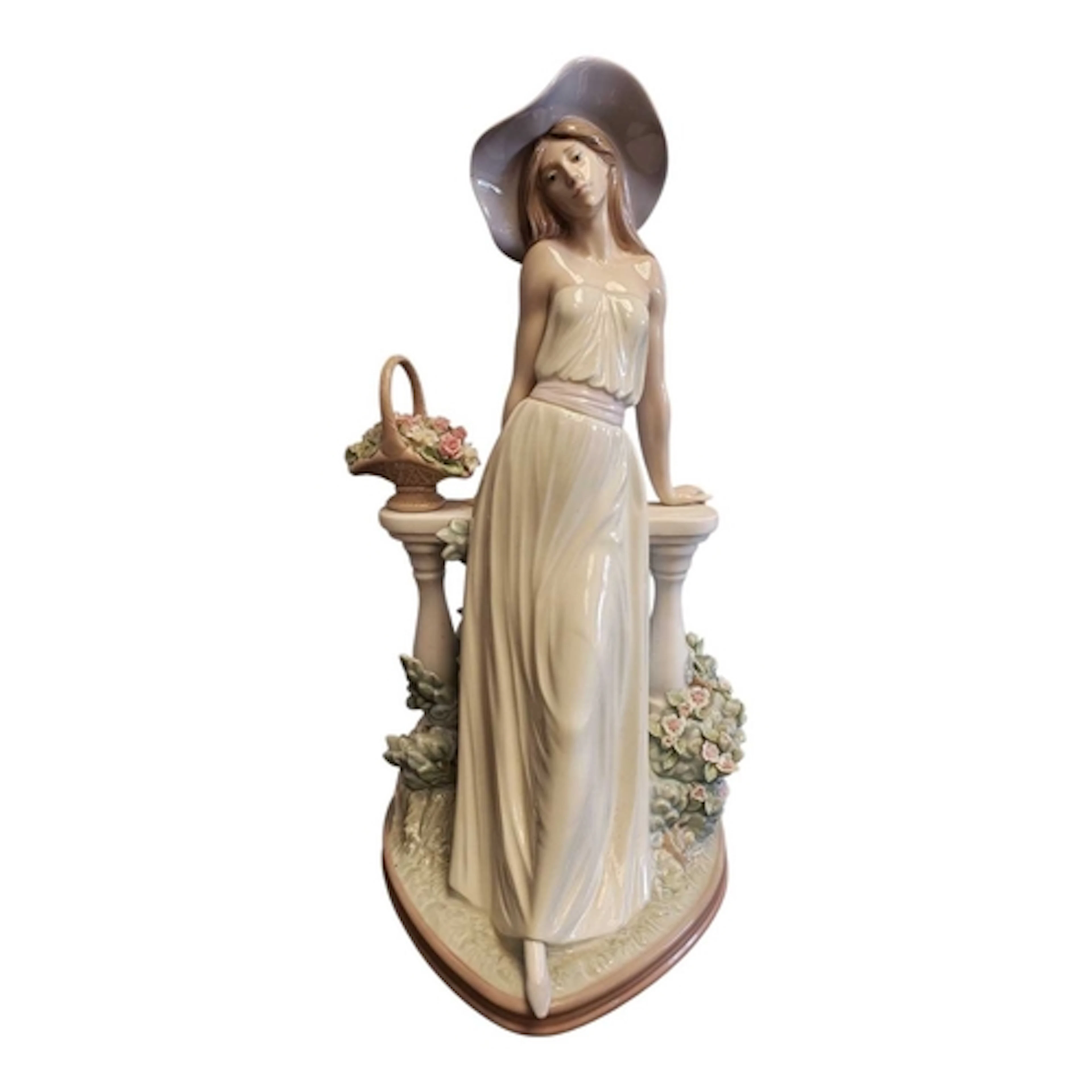 Lladro - Late 20th century Spanish porcelain Time for Reflec...