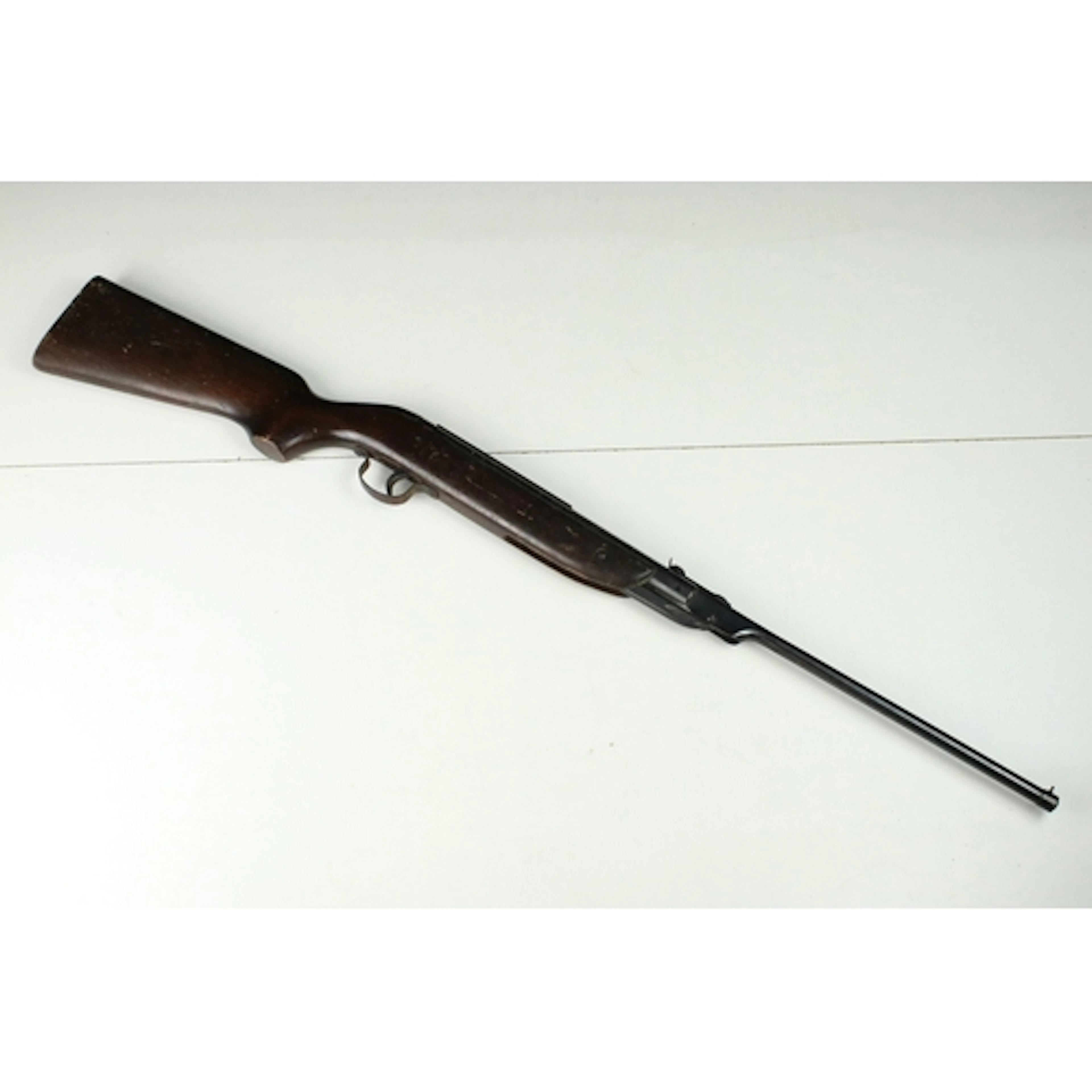 Webley & Scott 'Jaguar' .177 air rifle, having engraved manu...