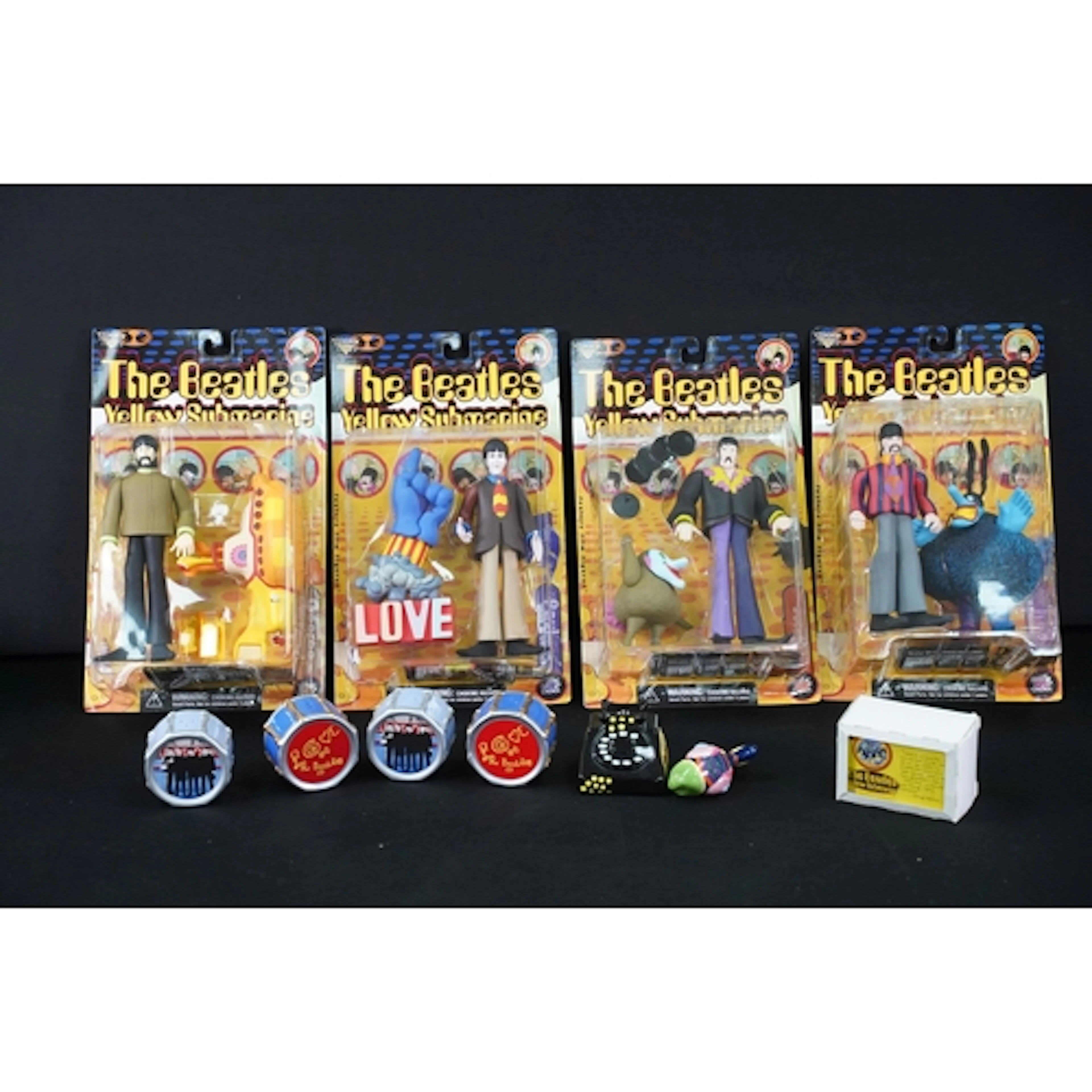 Memorabilia - The Beatles collectables to include 4 McFarlan...