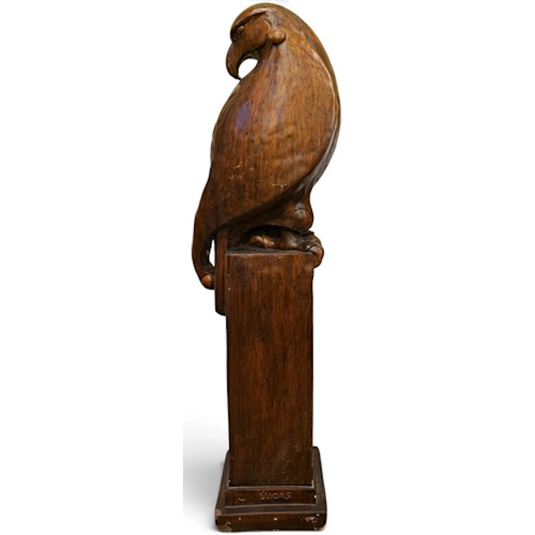A large decorative garden or patio ornament in the form of a...