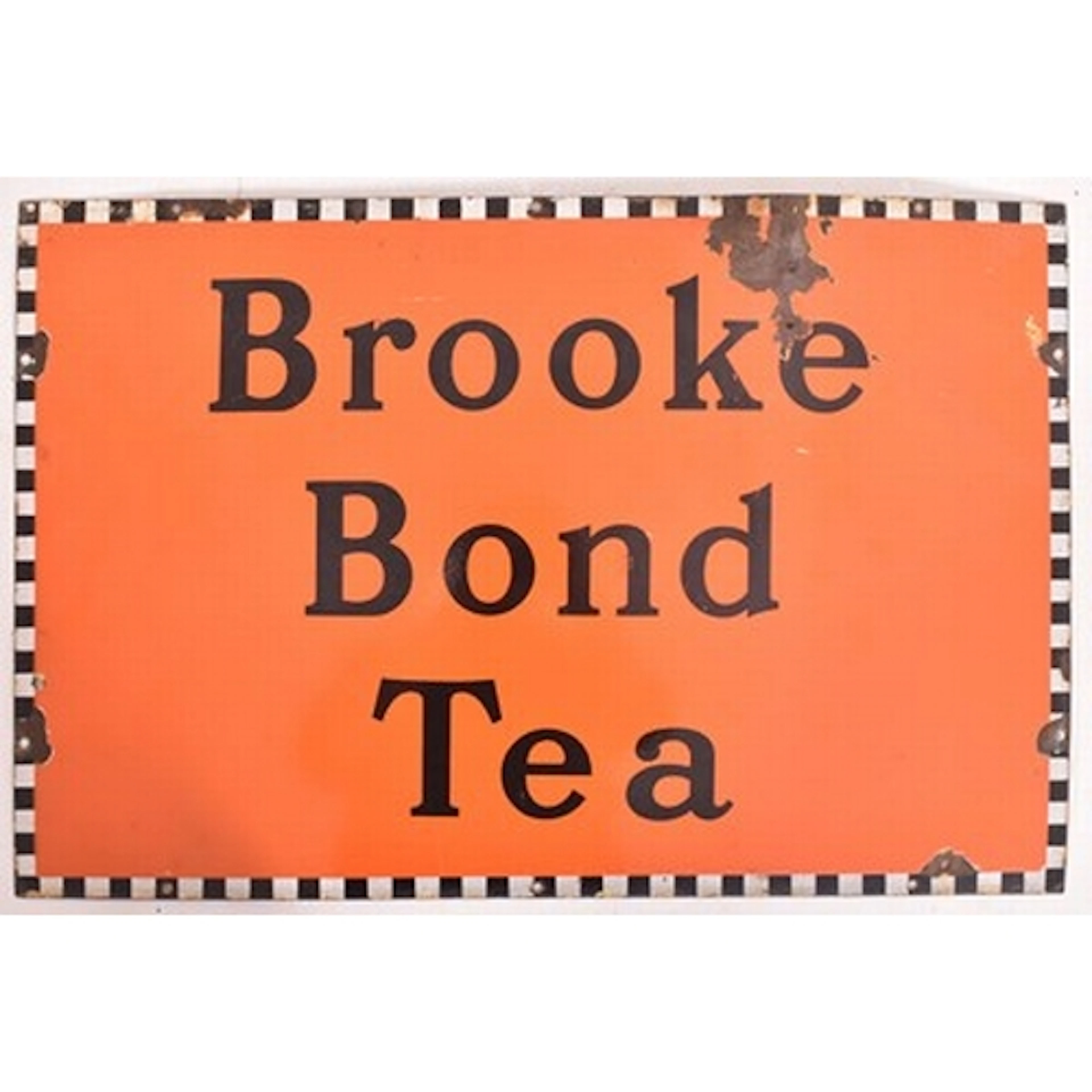 Brooke Bond Tea - a vintage mid century original porcelain e...