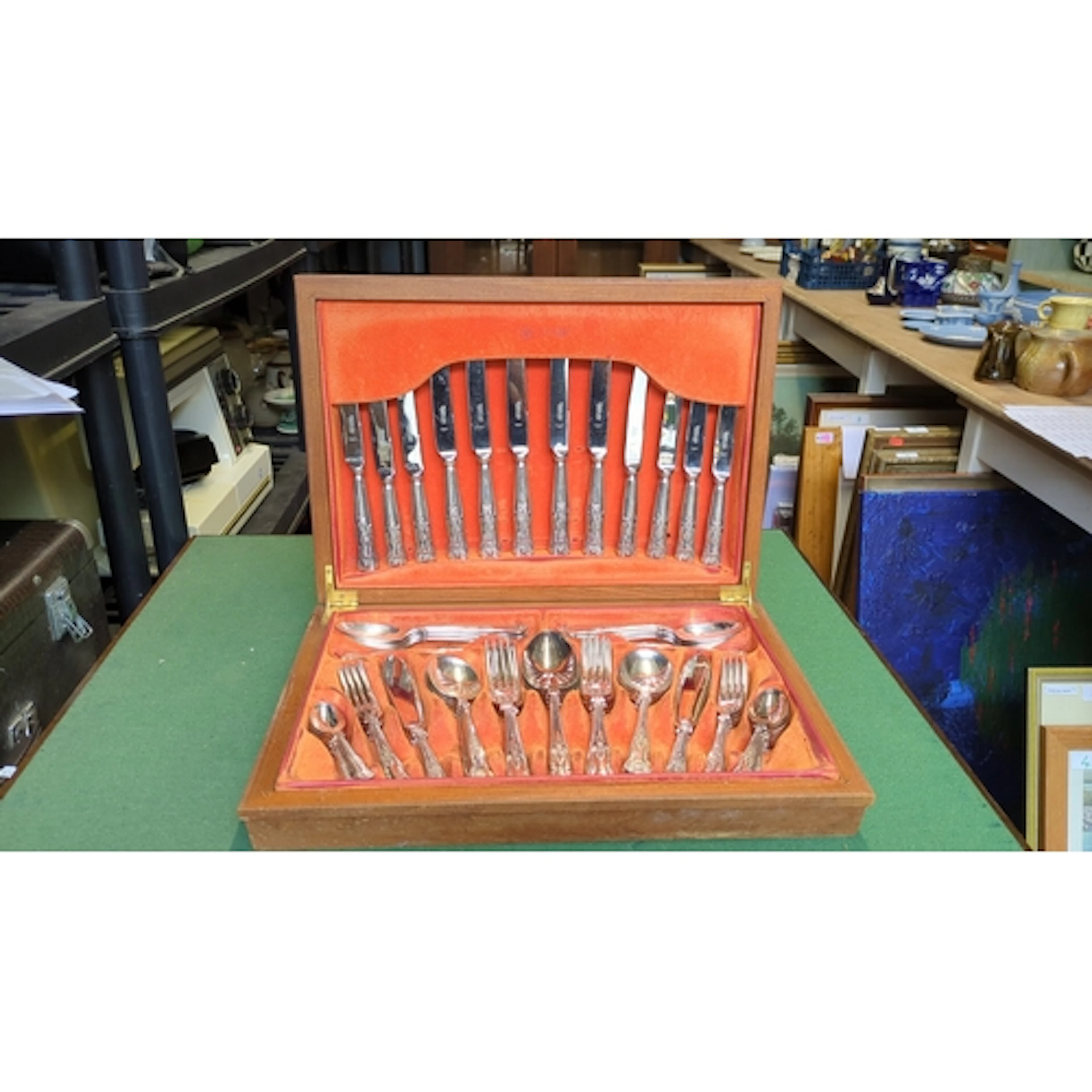 Webber and Hill Sheffield Cutlery stainless steel flatware s...