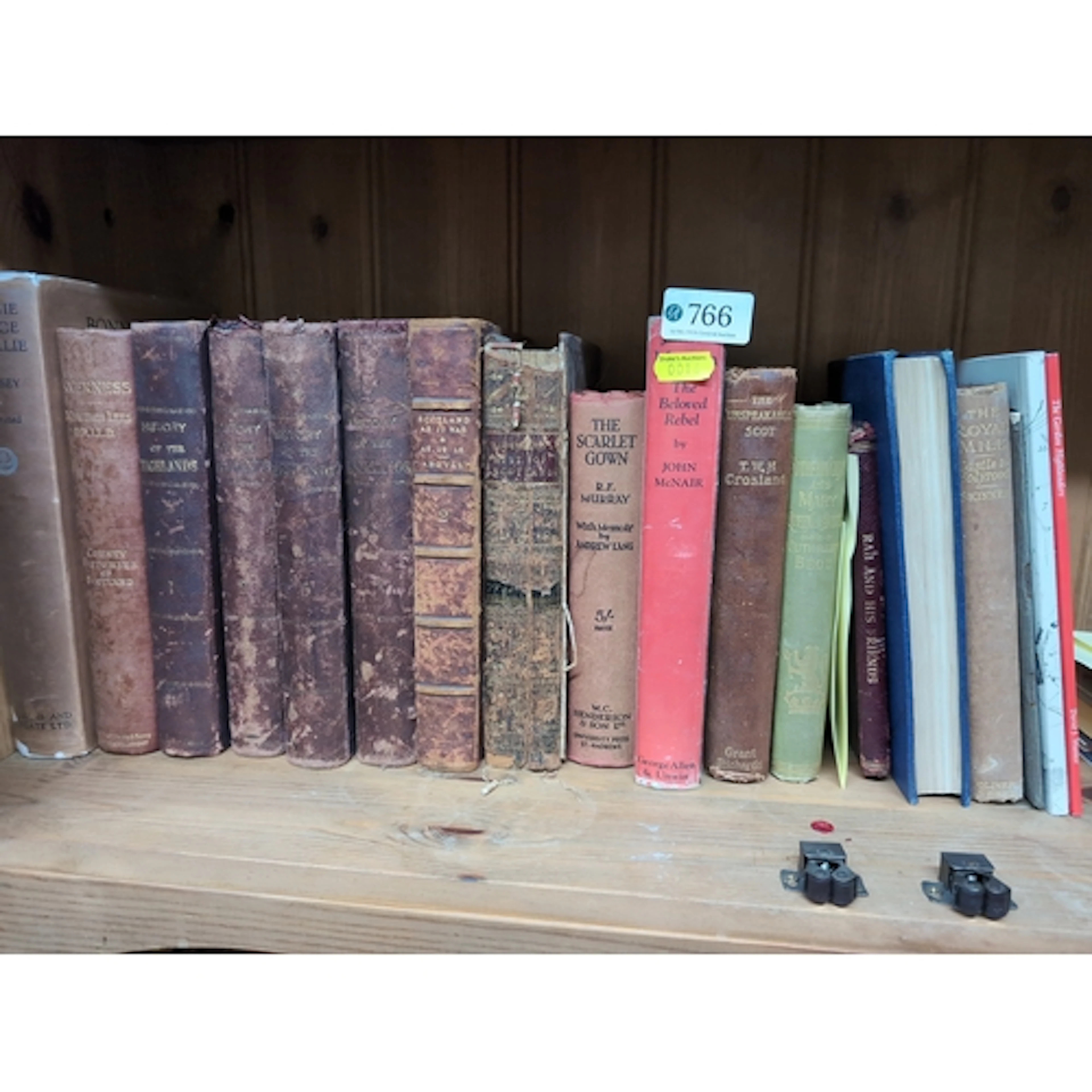 A collection of Scottish interest books, several antiquarian...