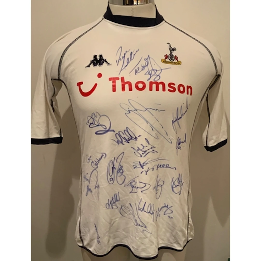 Tottenham 2002 - 2004 Fully Signed Player Issue Football Shi...