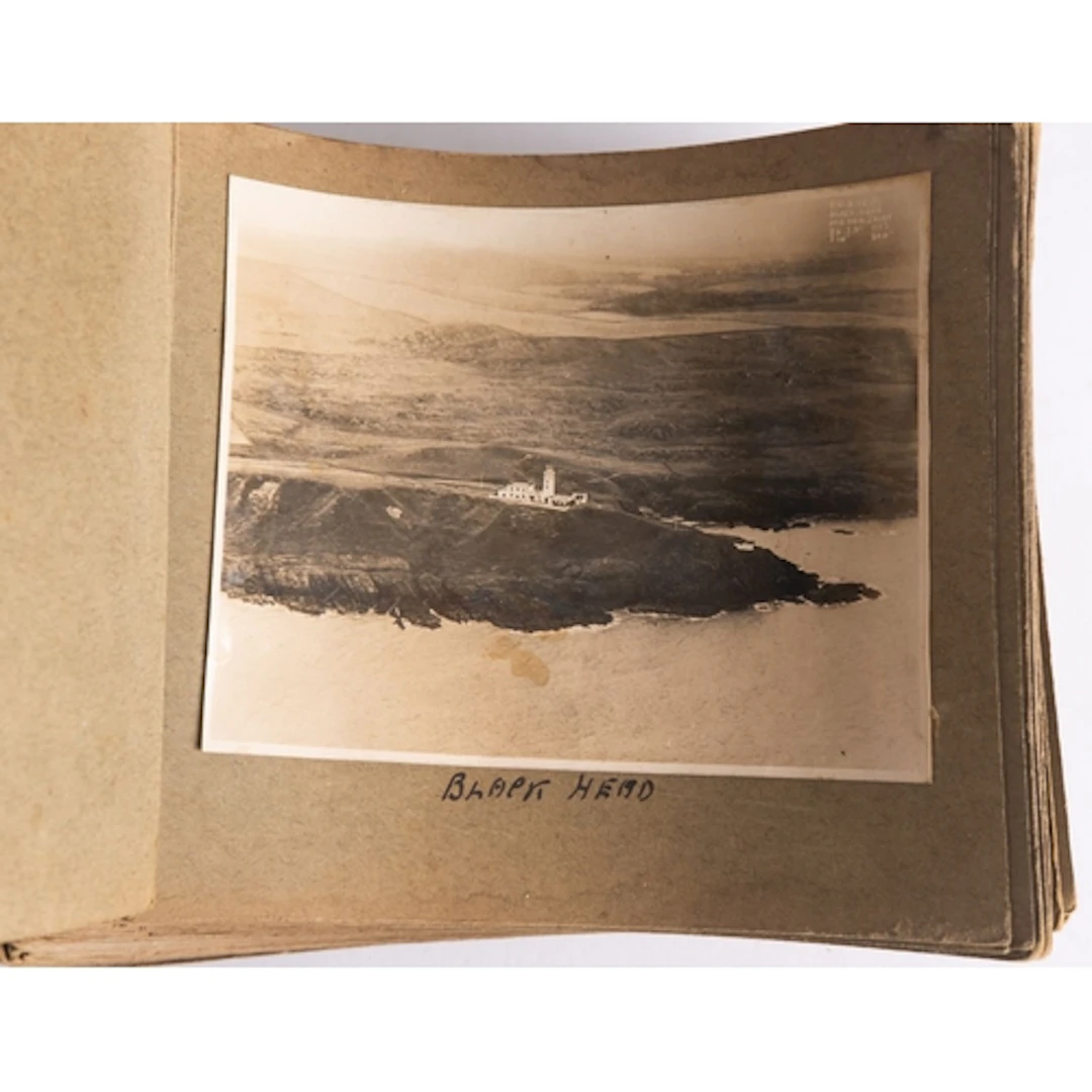 'Light Houses and Light Vessels' an album of eighty-one blac...