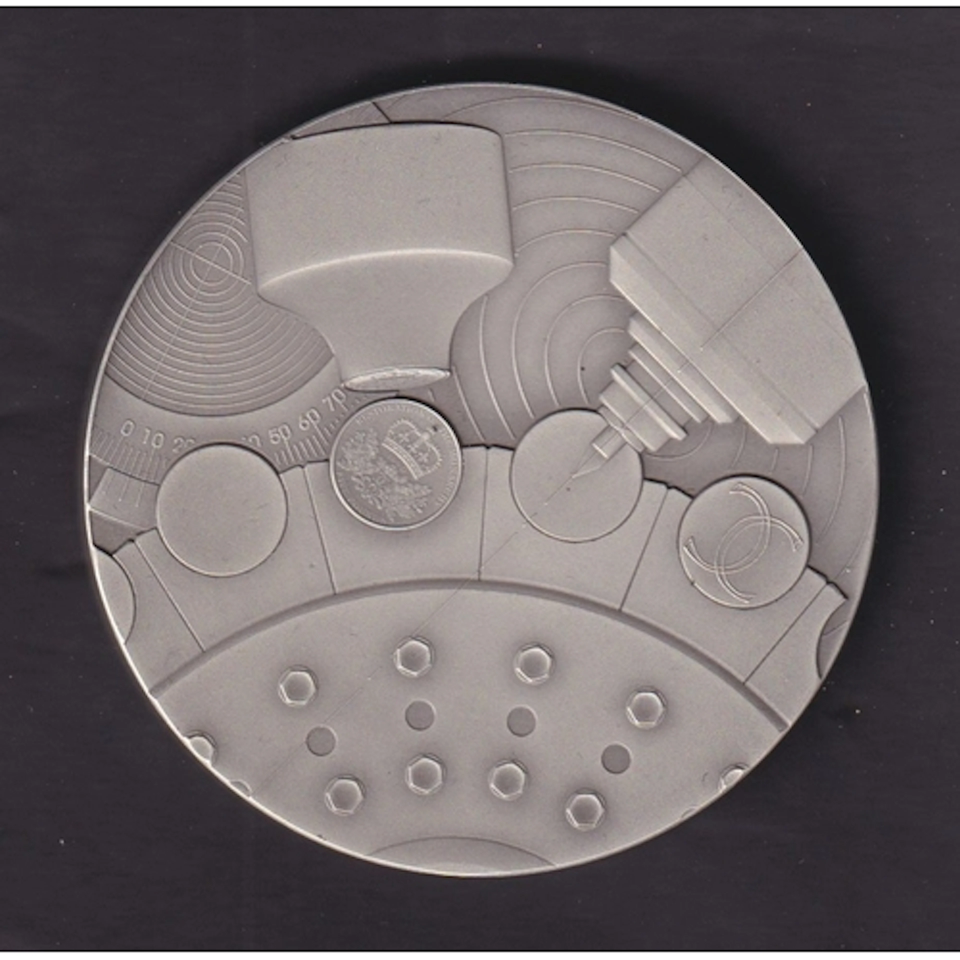 Royal Mint 2010 Heritage of the Royal Mint five-ounce .925 s...