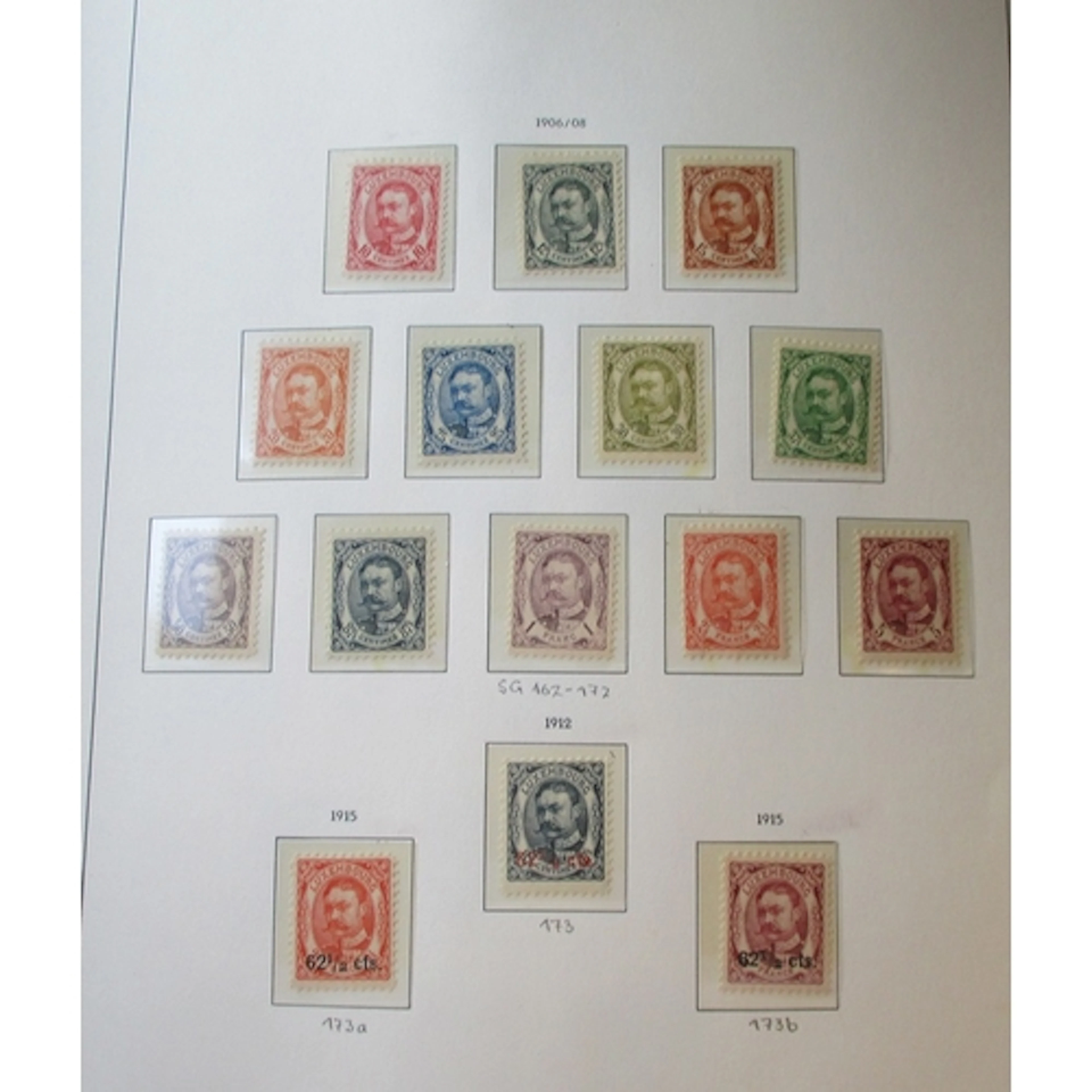 Luxembourg. Early to modern mounted mint collection in a Lig...