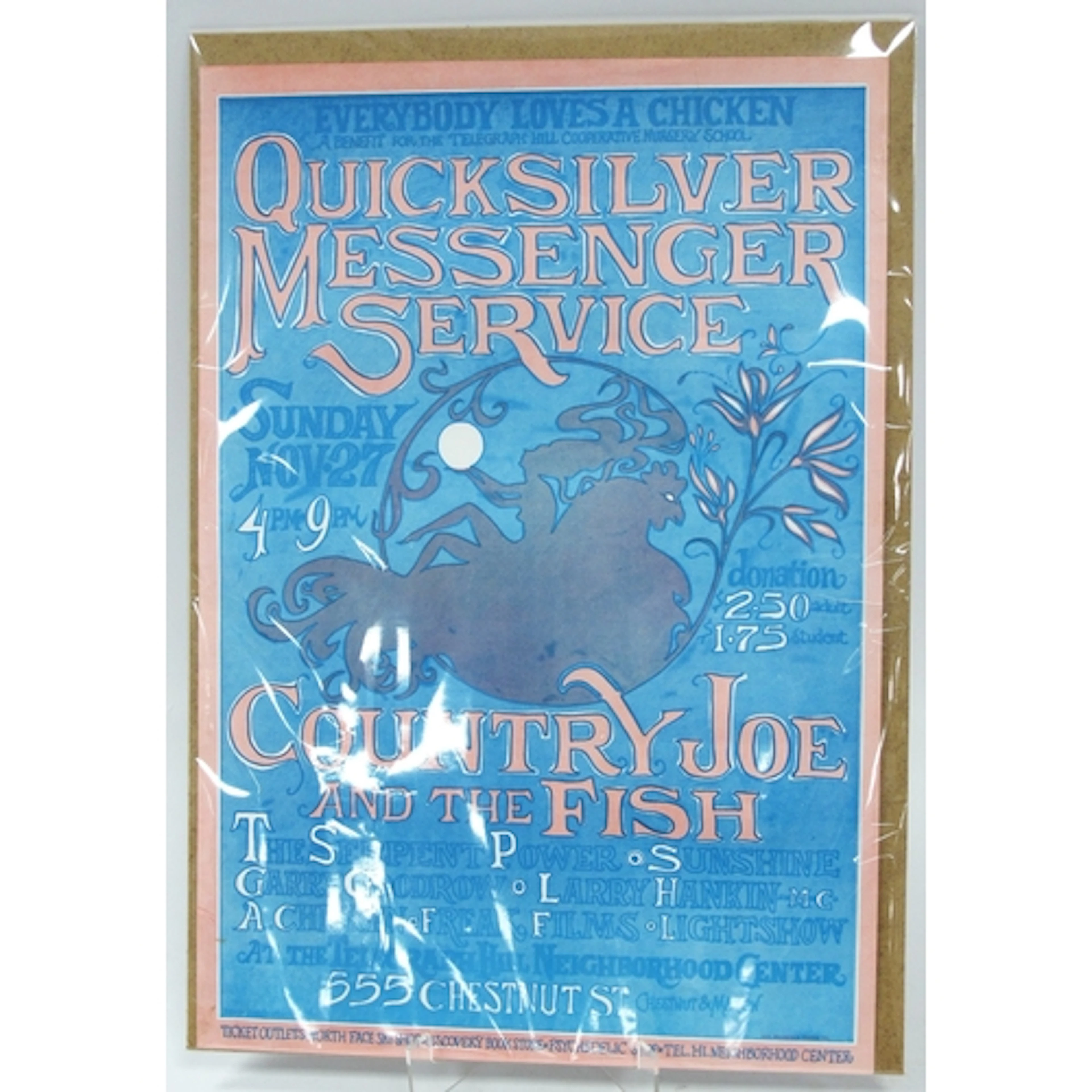 Quicksilver Messenger Service - Reproduction poster in the P...