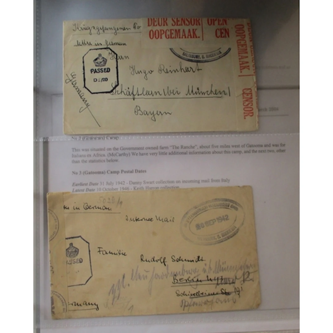 South Africa. Range of covers in 1 binder with Prisoner of W...