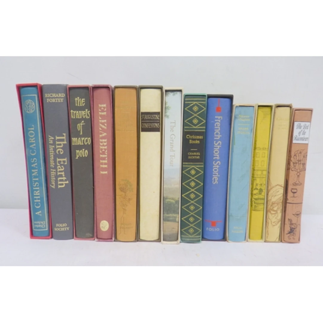 FOLIO SOCIETY. 13 vols., mainly in slip cases....