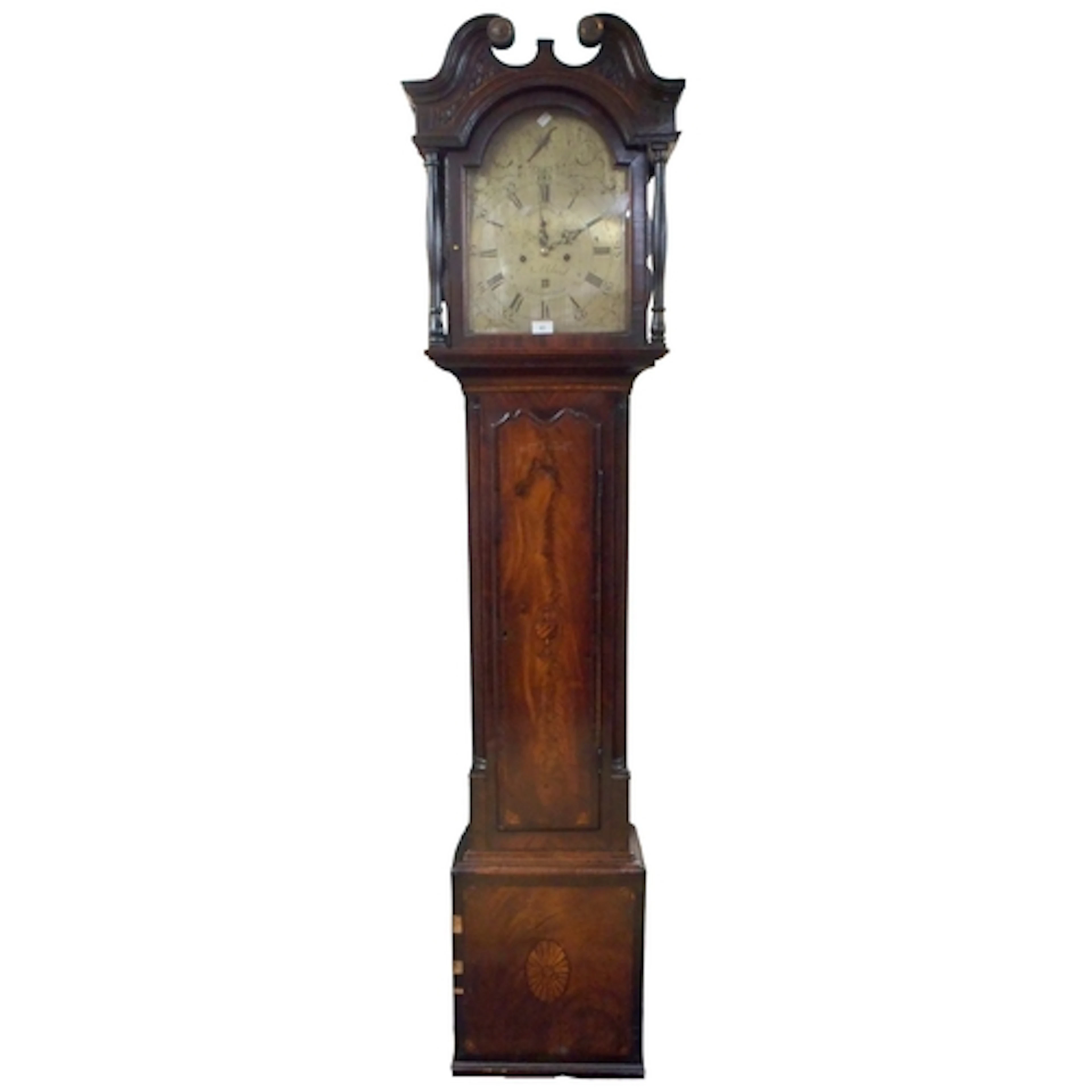 A 19th century mahogany and walnut cased John Cleland, Edinb...