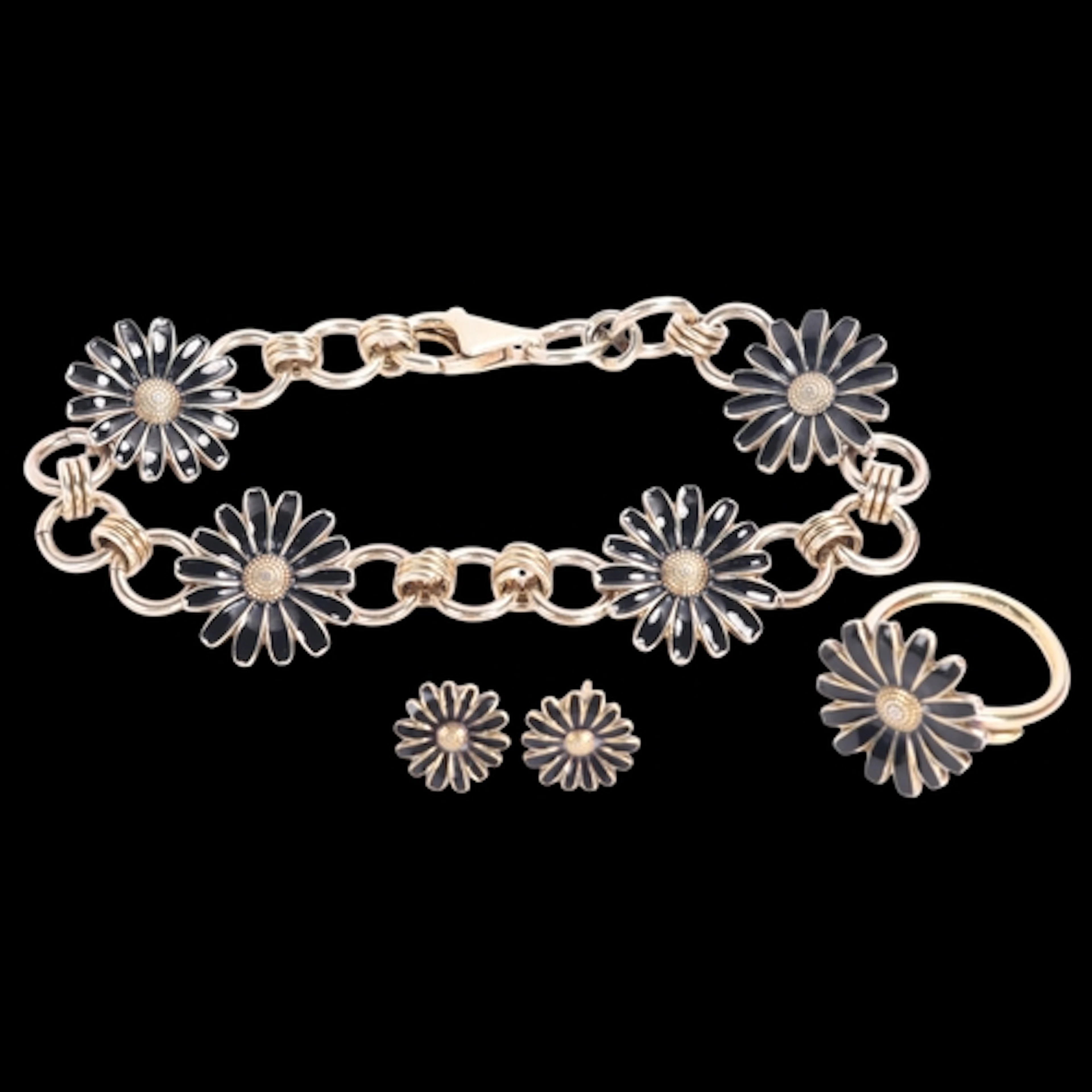 ARNE NORDLIE - a Norwegian modernist sterling silver-gilt bl...