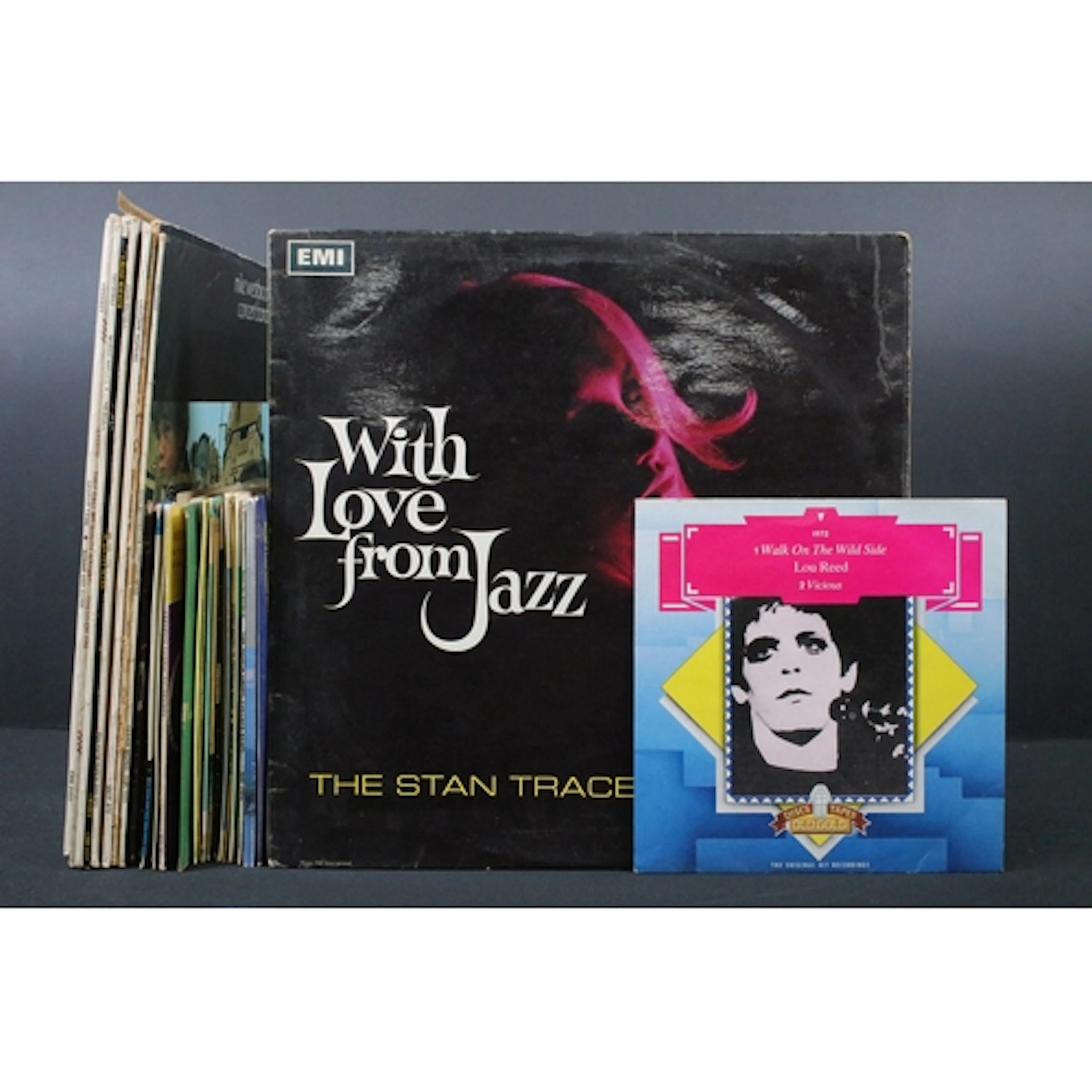 Vinyl - 11 mainly Jazz / Blues LPs, 23 mainly Jazz EPs to in...