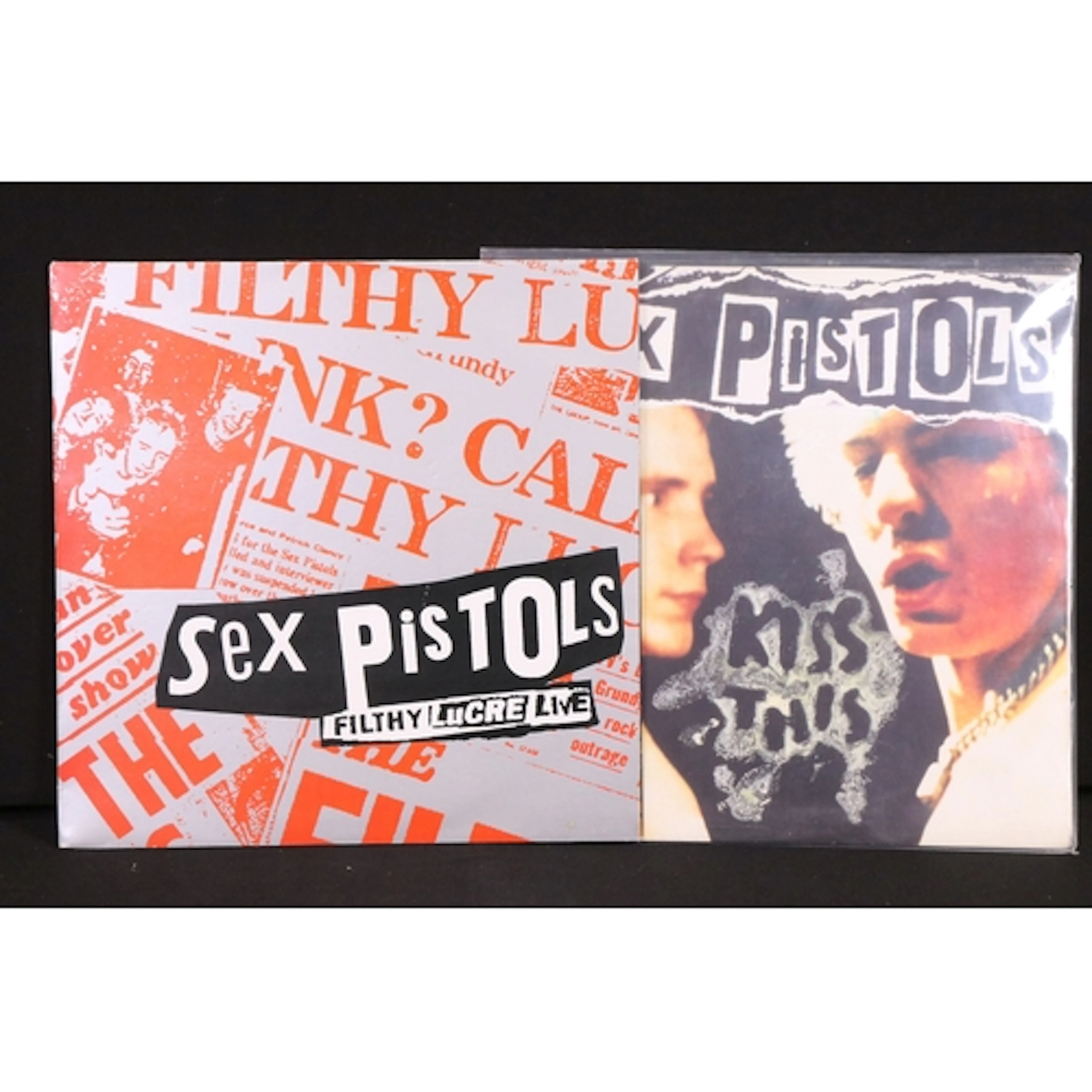 Vinyl - 2 Sex Pistols 1990’s LP’s to include: Filthy Lucre L...