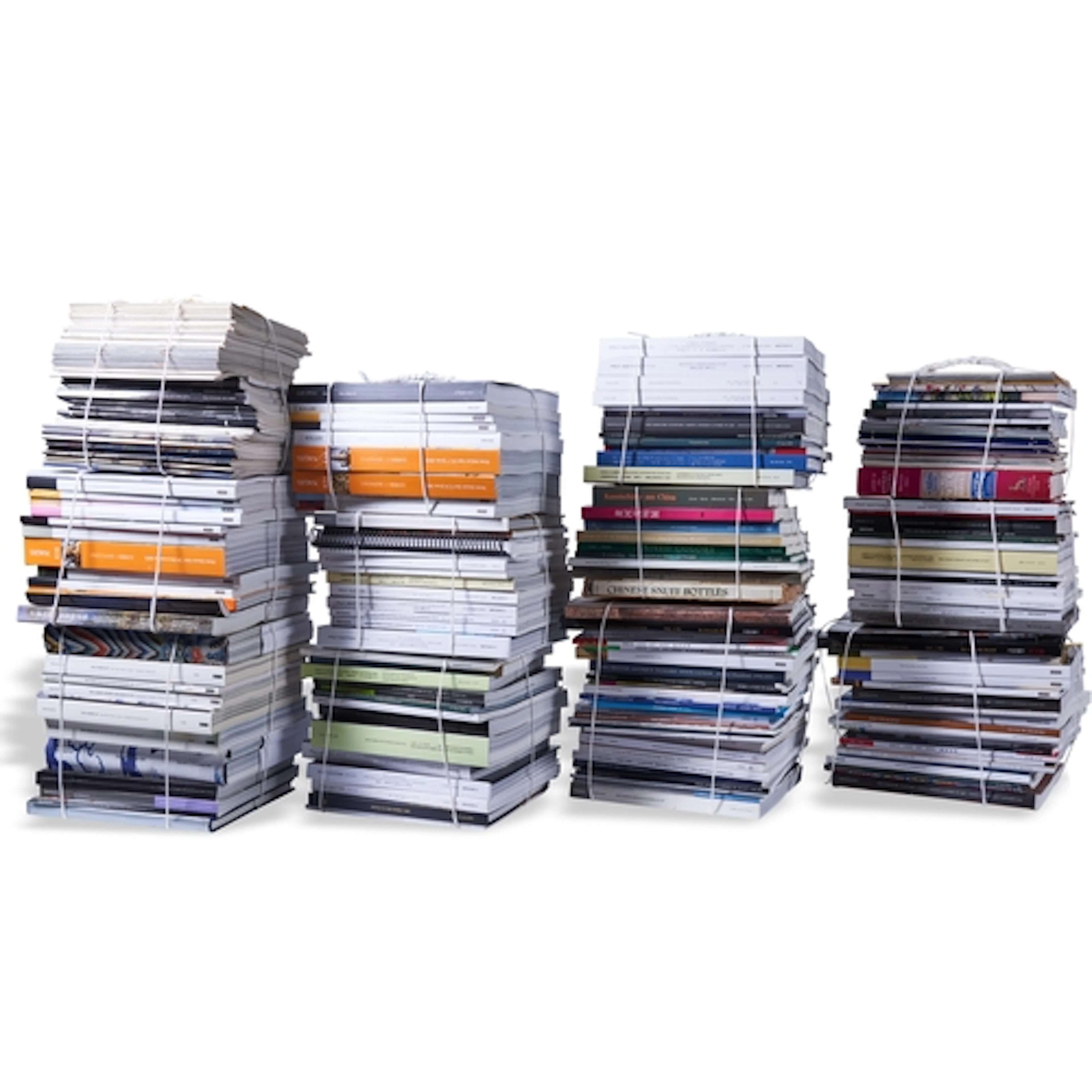A COLLECTION OF 160 VARIOUS CATALOGUES AND BOOKS, including ...