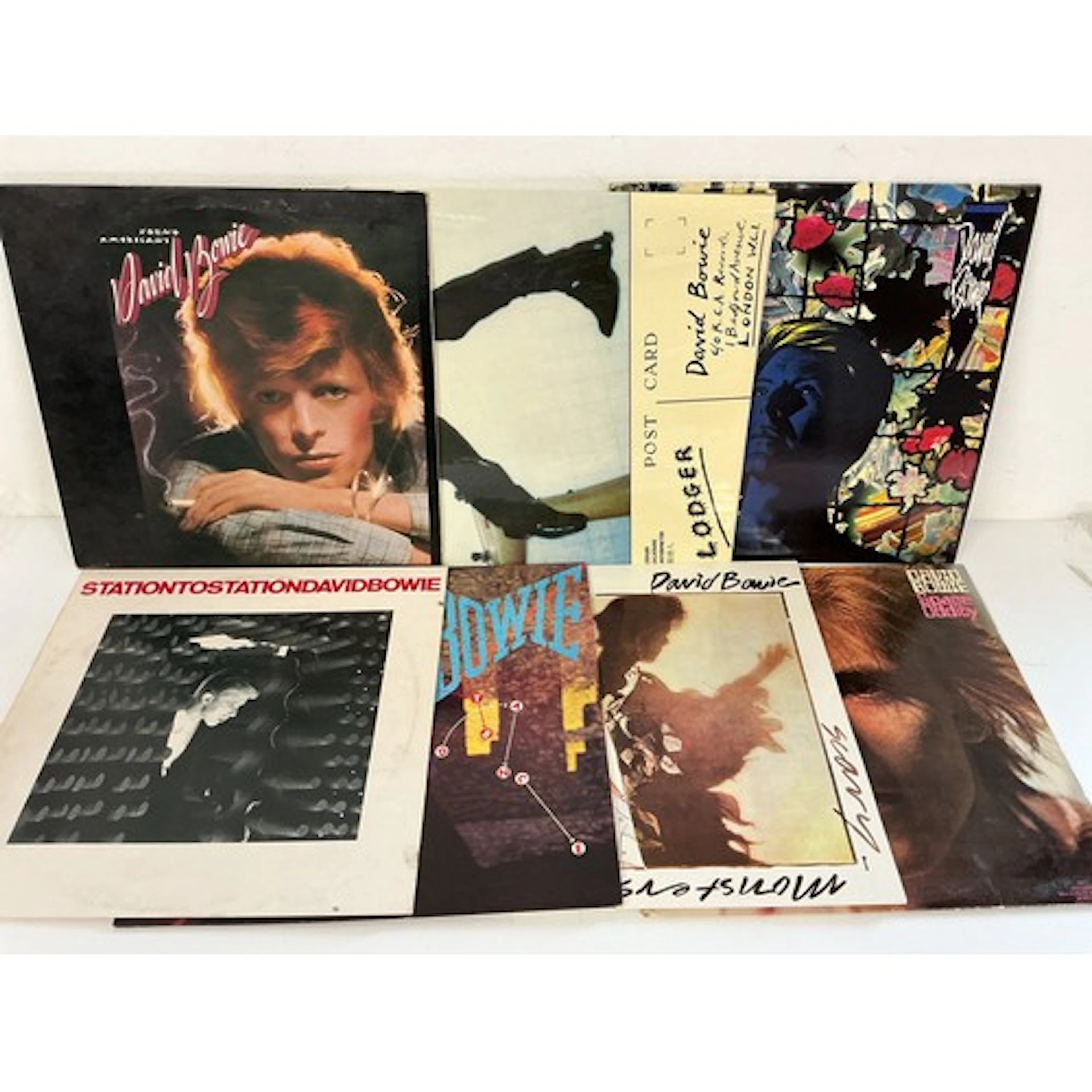 Fourteen David Bowie LPs comprising Station To Station, Youn...