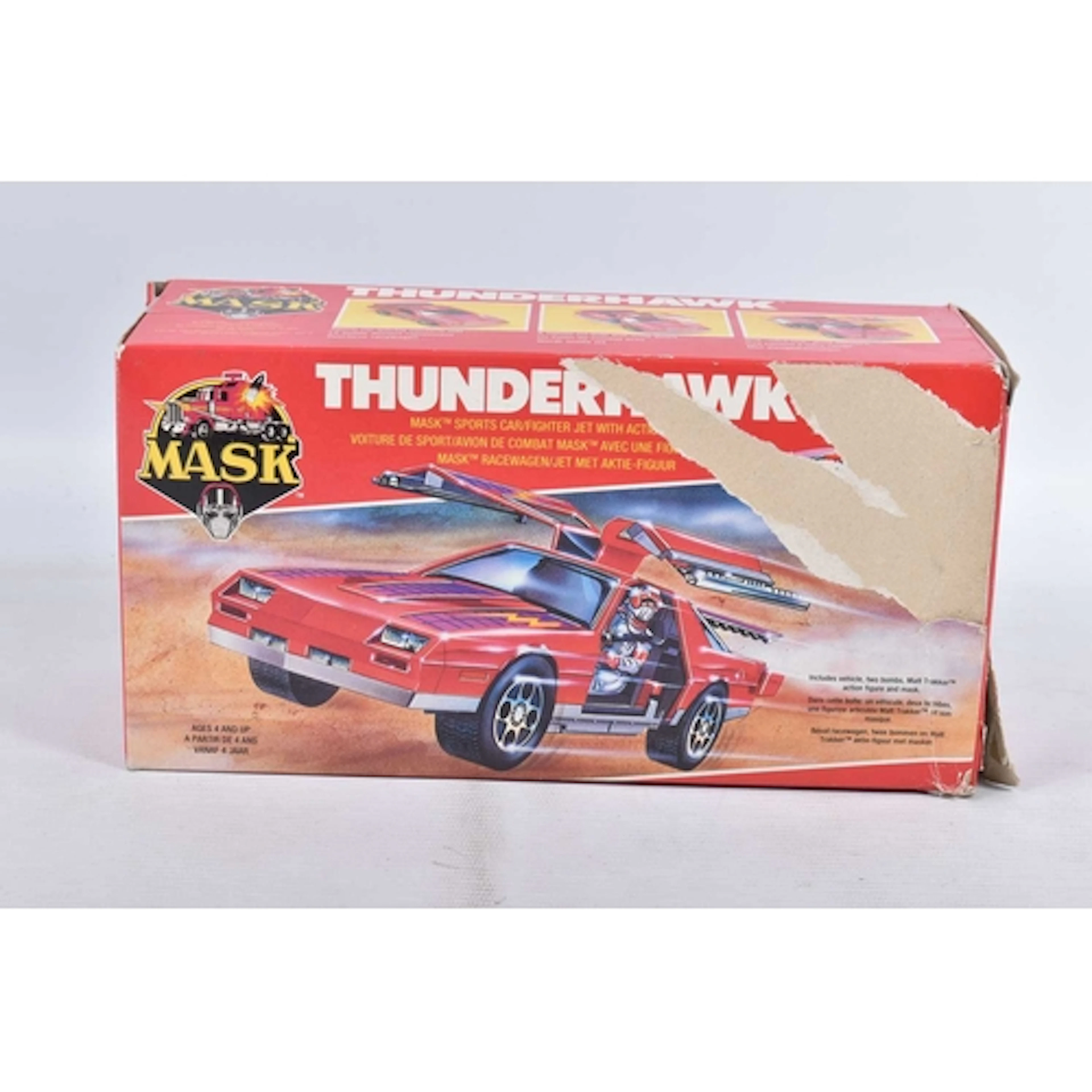 A BOXED 1985 KENNER PARKER MASK THUNDERHAWK MODEL, included ...