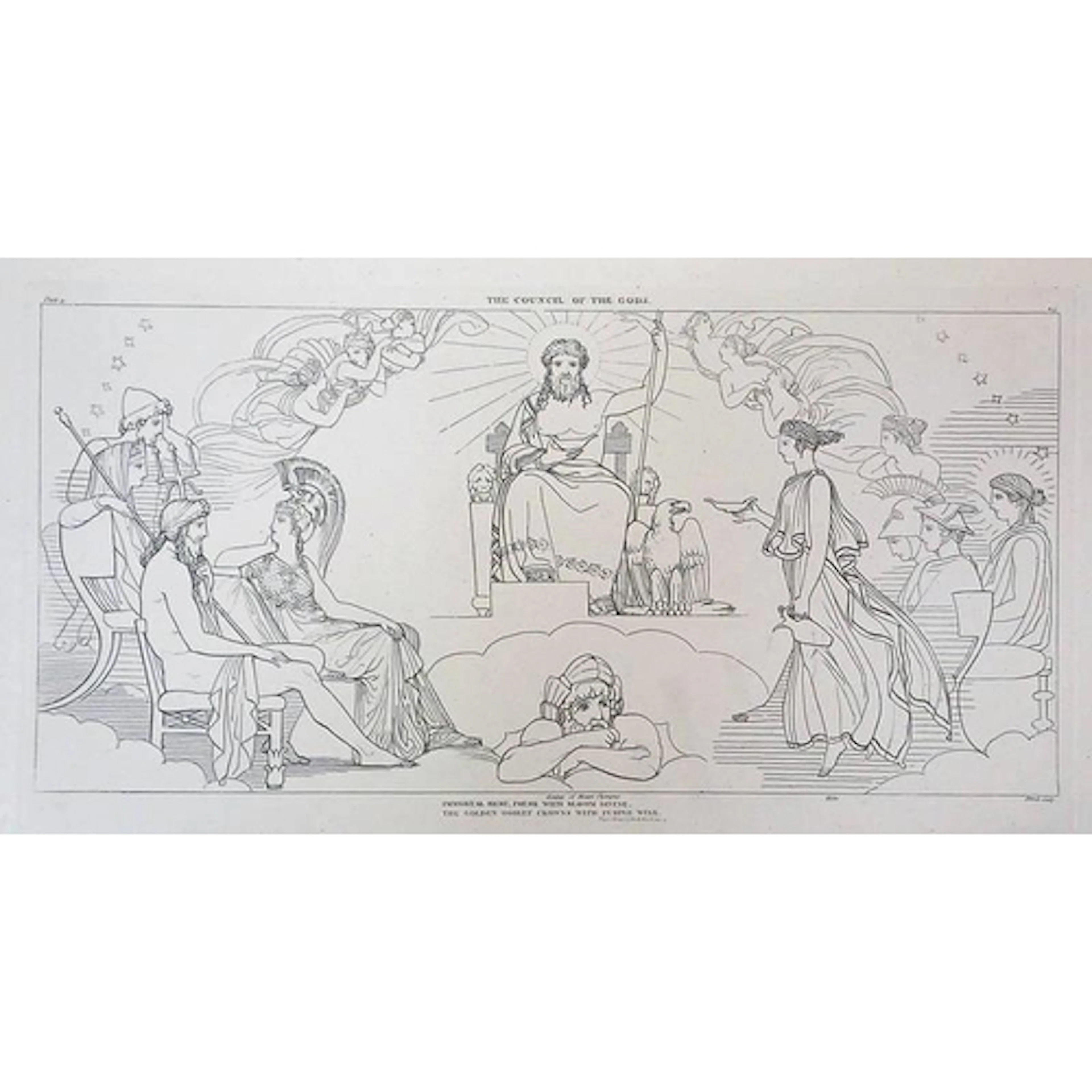 THE ILIAD OF HOMER, ENGRAVED FROM THE COMPOSITIONS OF JOHN F...