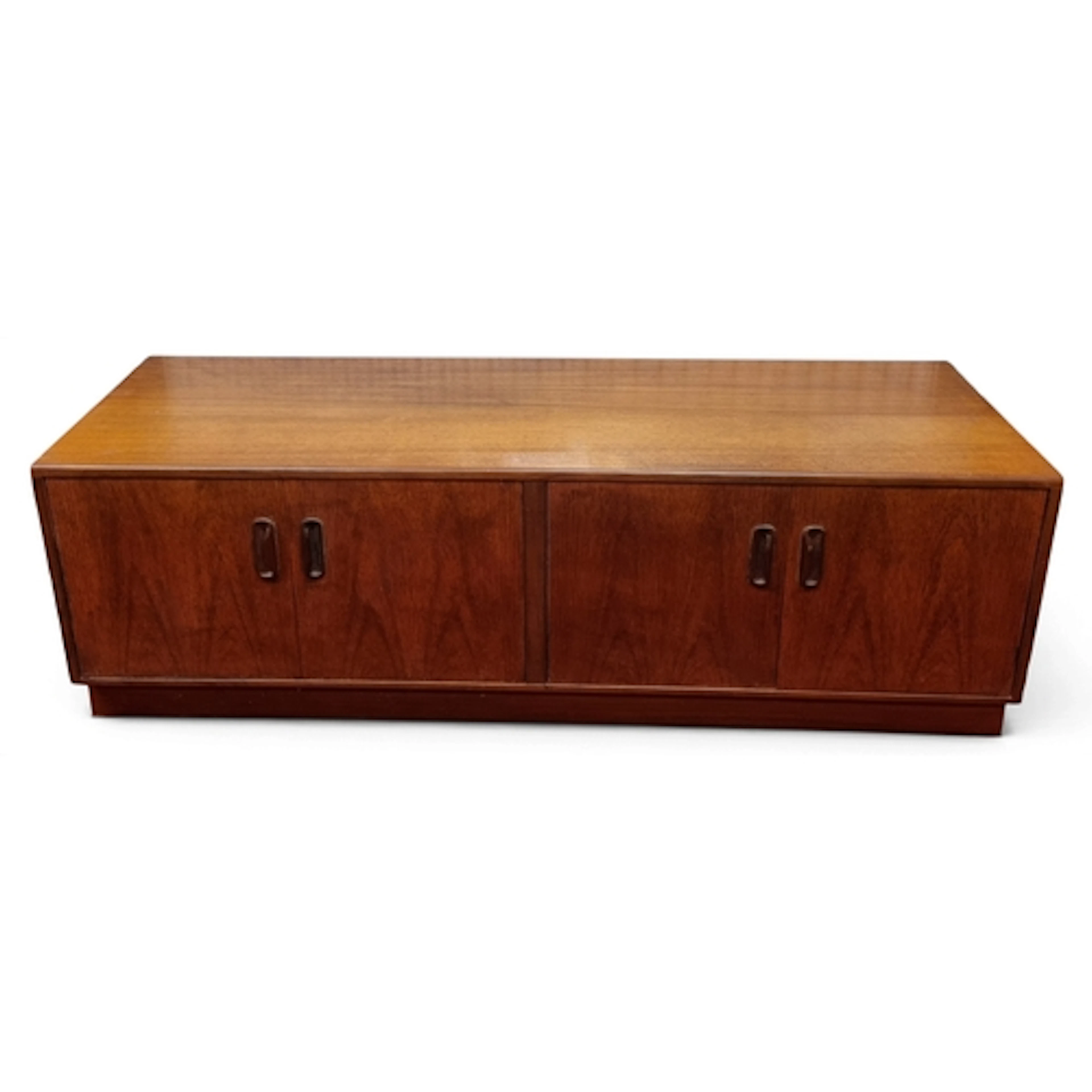 A good Mid Century four door Sideboard. H 55 x W 163 x D 45 ...