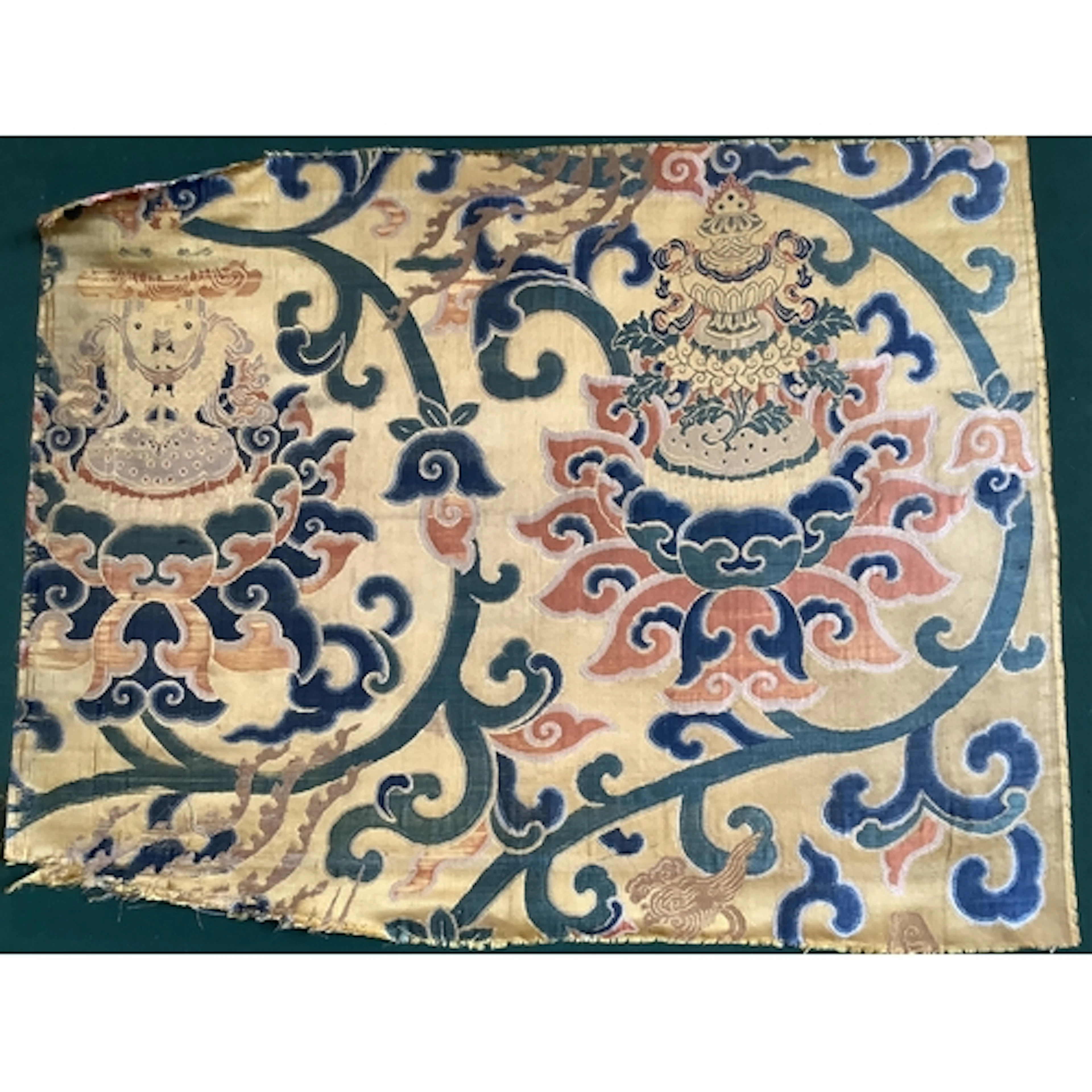 A late 17th century Imperial Chinese yellow (Minghaung) grou...