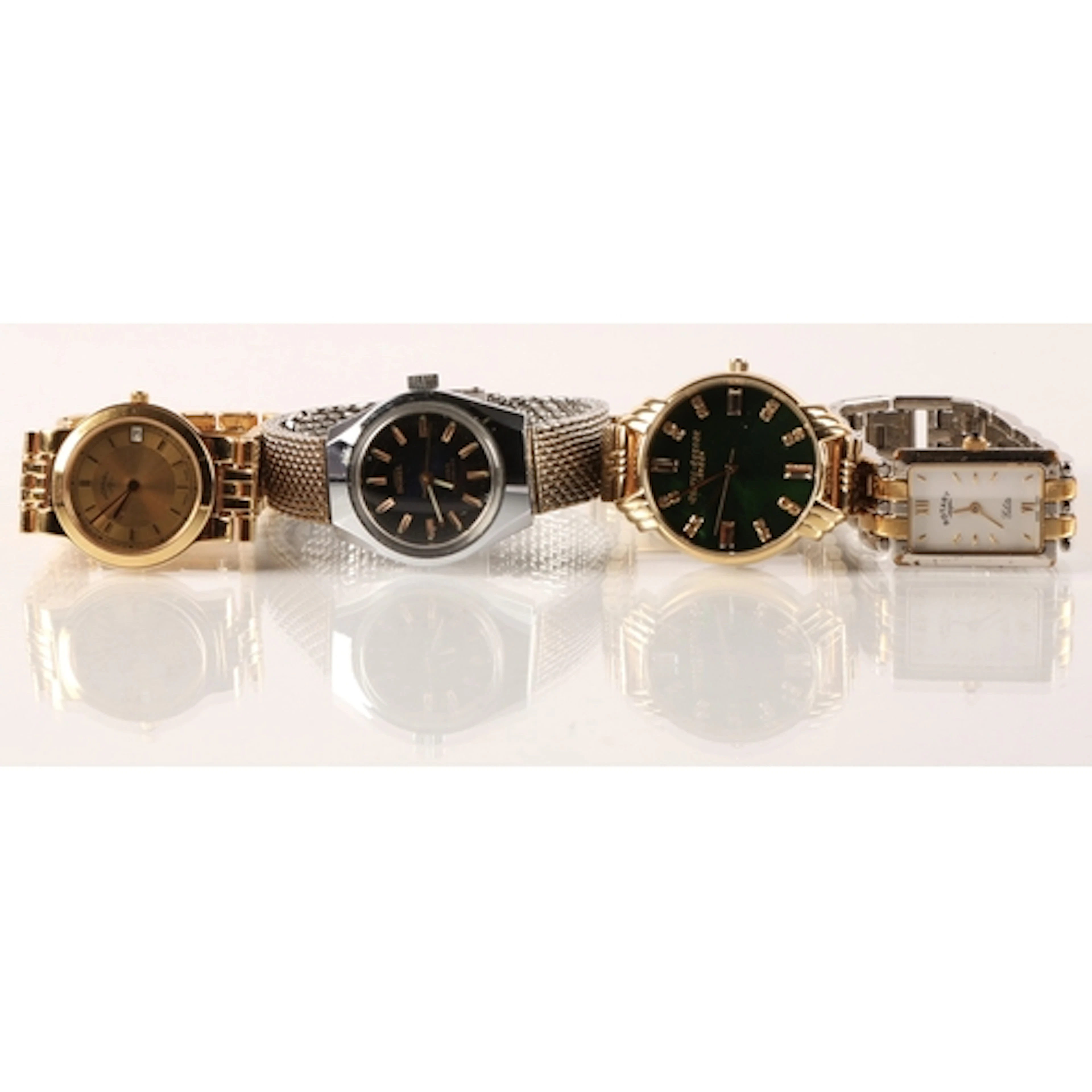 Four assorted ladies wristwatches to include Rotary, Olivia ...