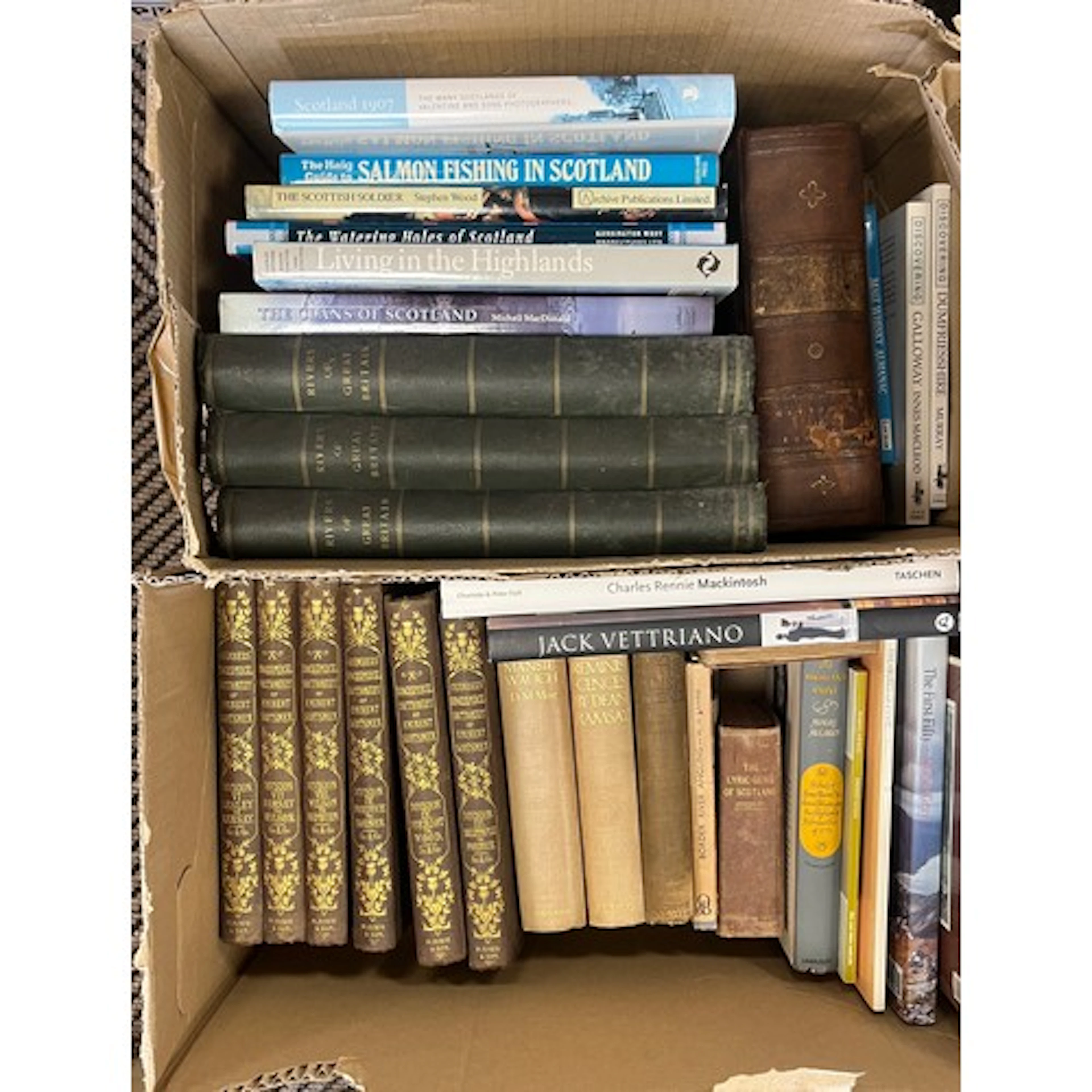 Collection of Scottish and art reference books to include Ja...