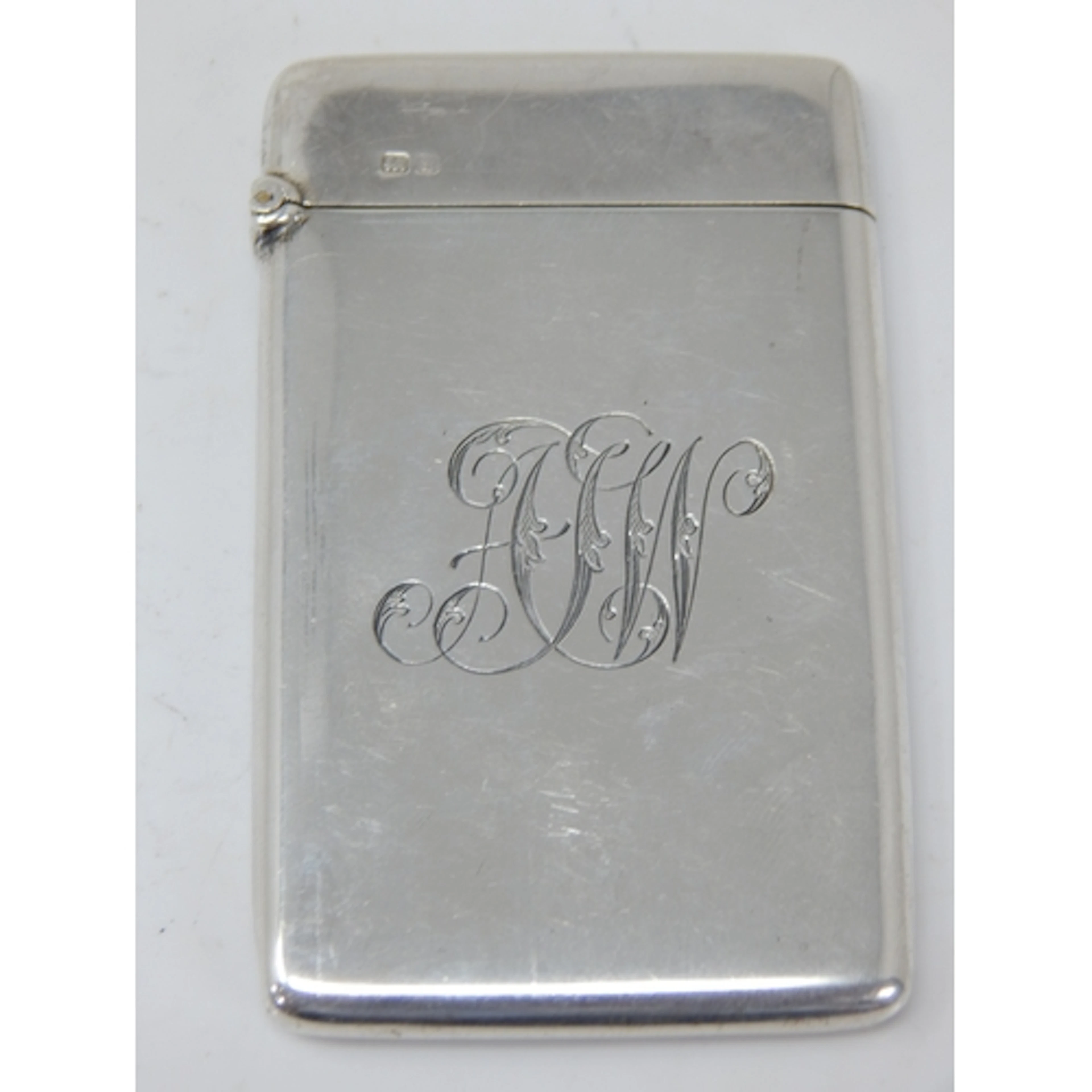 Silver Card Case Hallmarked Chester 1911 by Stokes & Ireland...