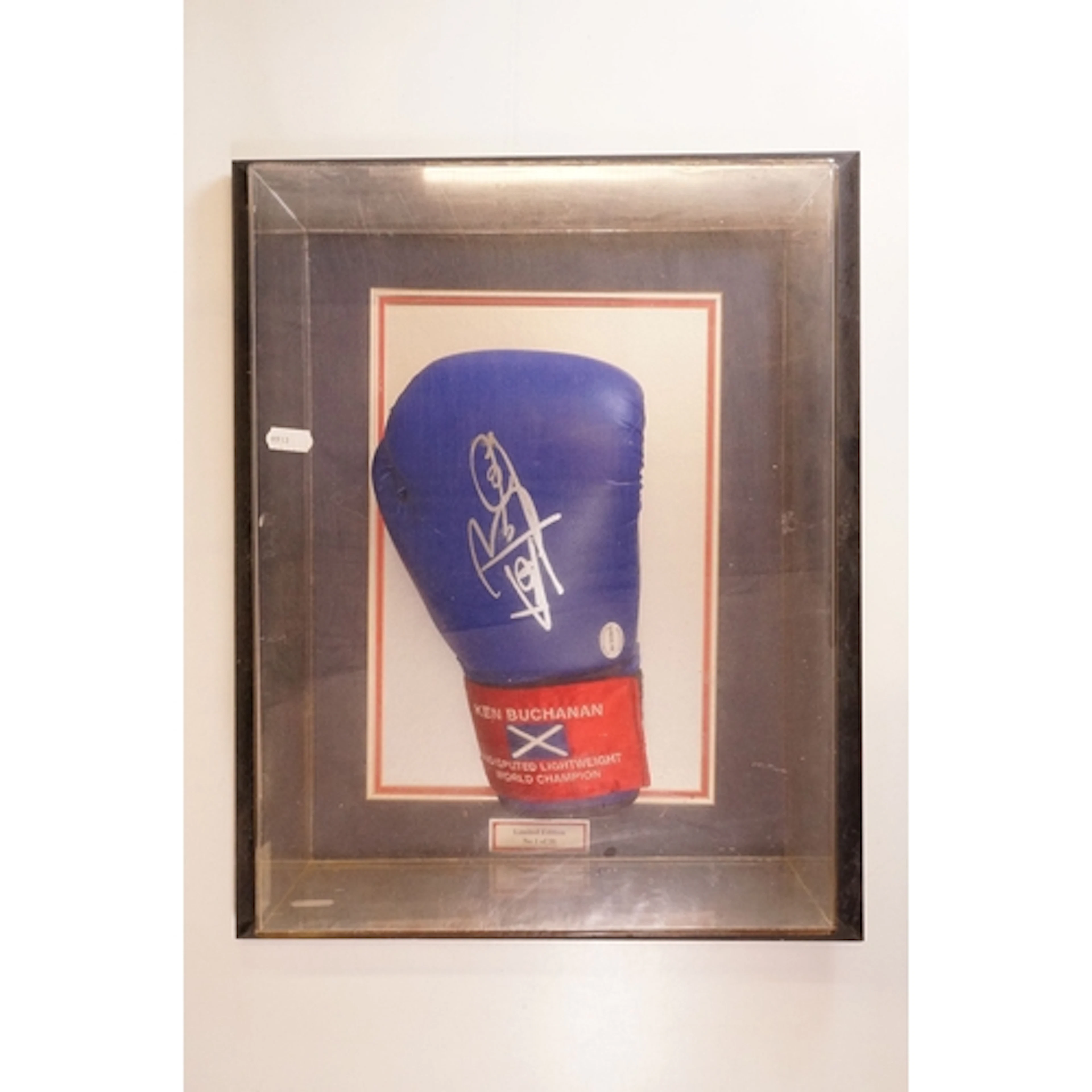 Ken Buchanan autographed 'Undisputed Lightweight World Champ...