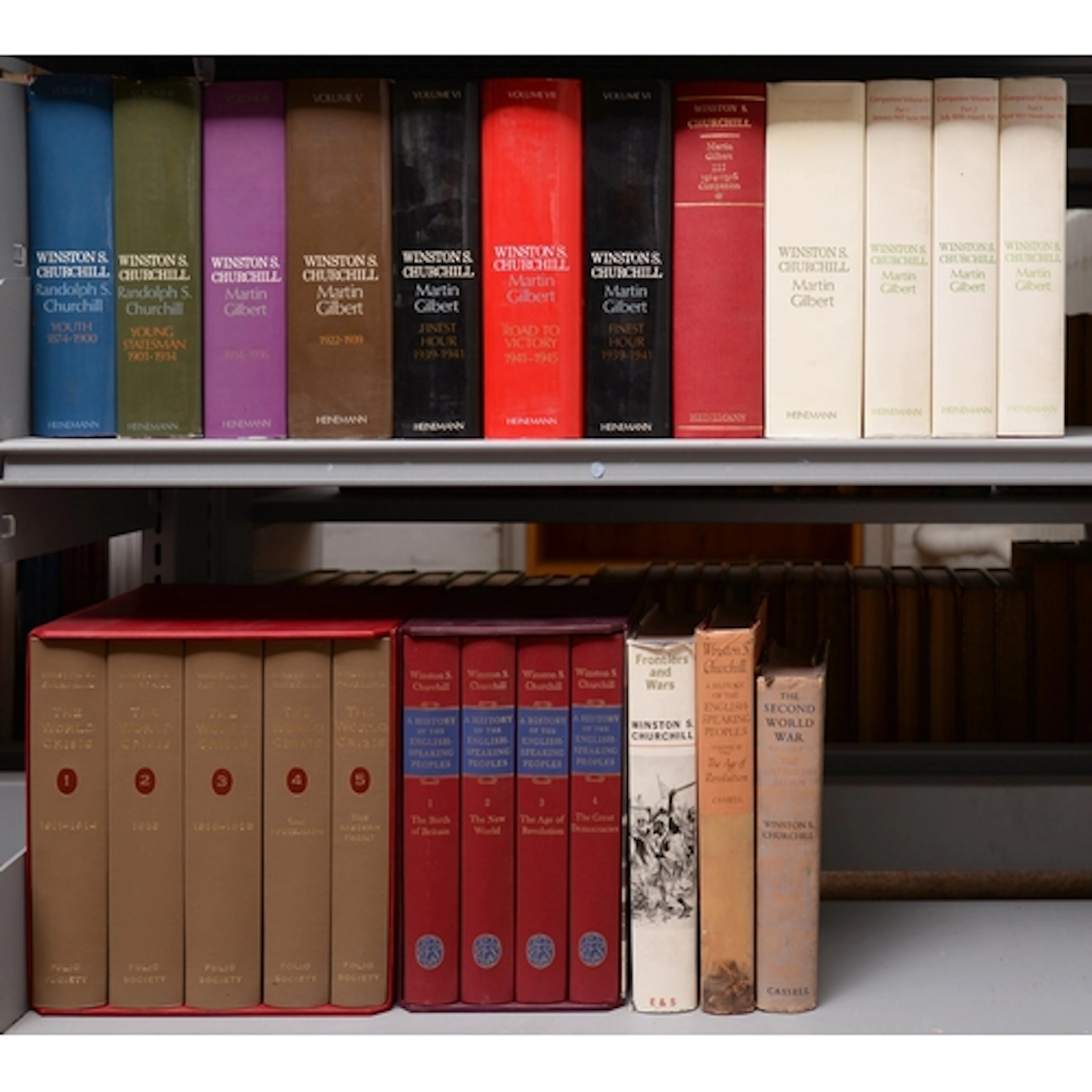 Churchill (Winston Spencer), The World Crisis, five volume s...