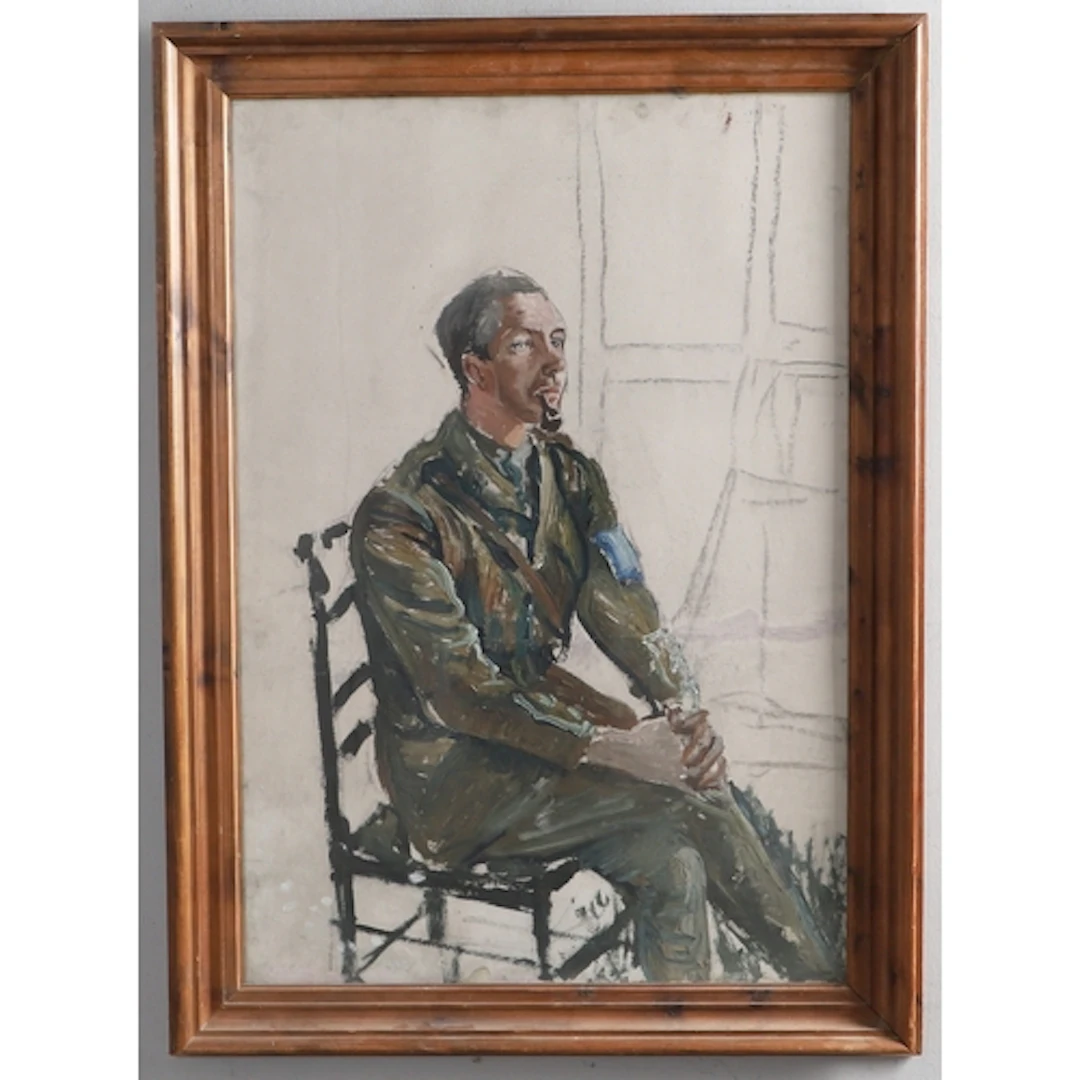 ÁLVARO GUEVARA (1894-1951). PORTRAIT OF ASHLEY GIBSON (1885-...